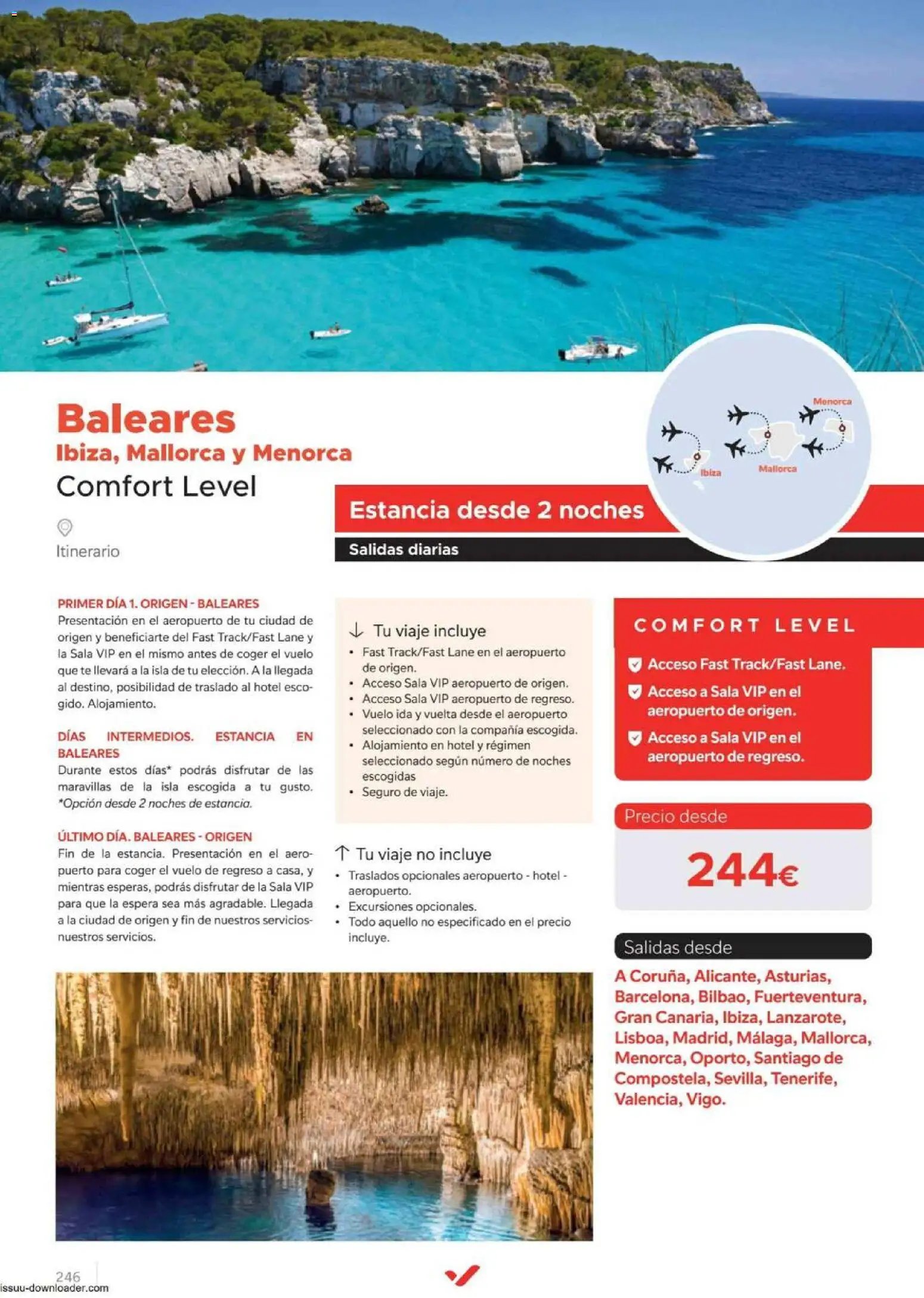Halcón Viajes Comfort level 2026