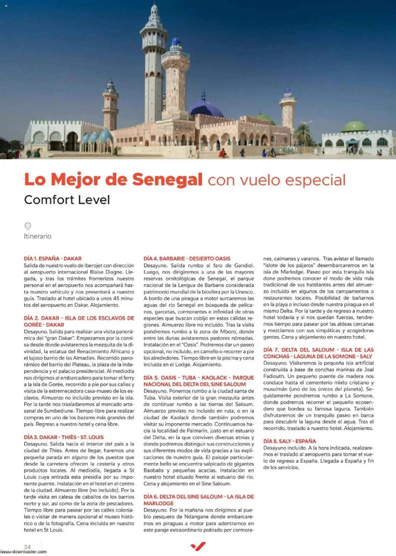 Halcón Viajes Comfort level 2026