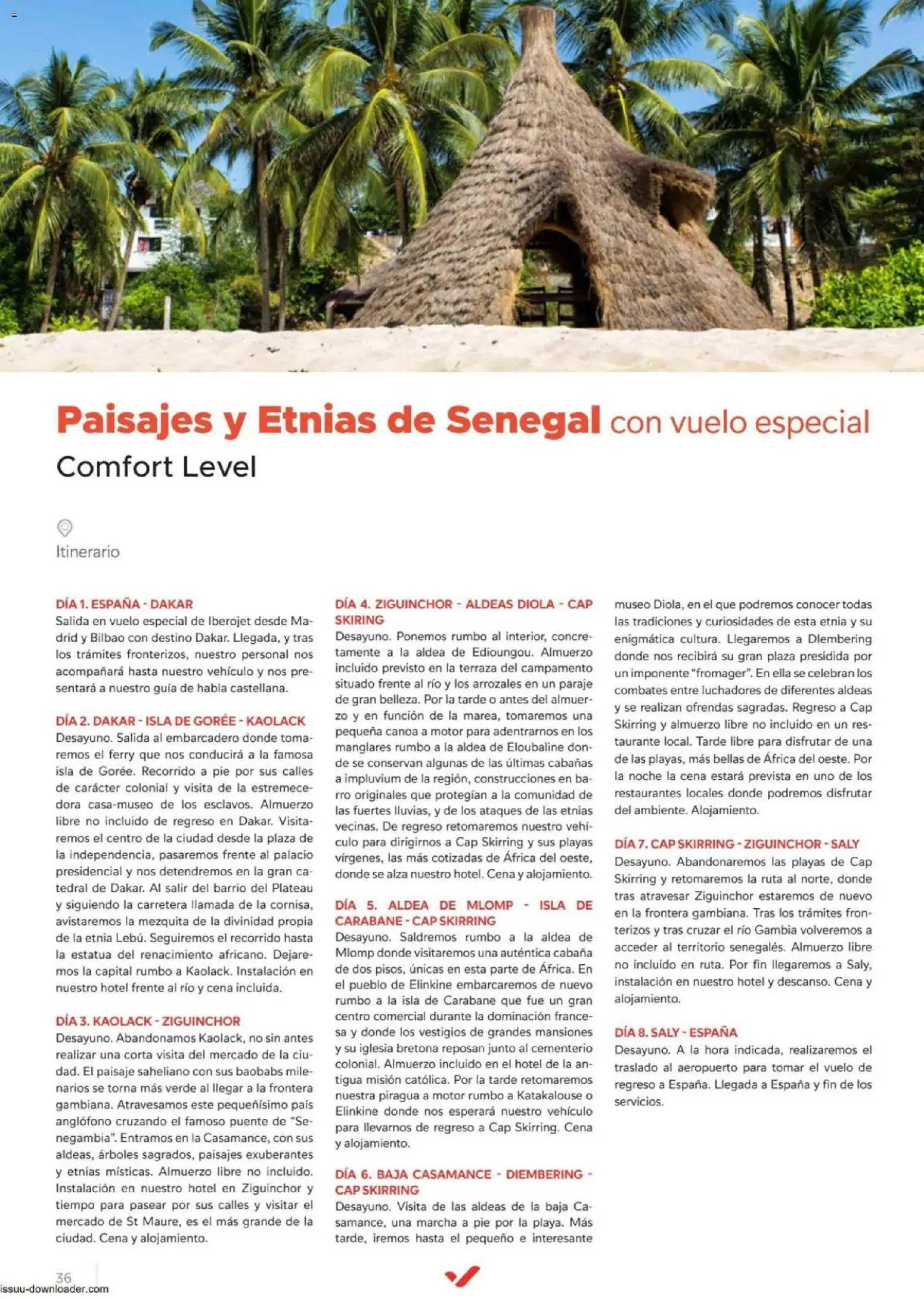 Halcón Viajes Comfort level 2026
