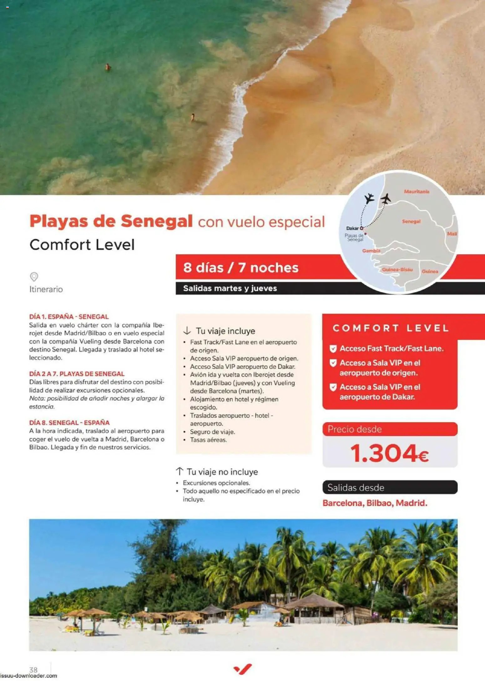 Halcón Viajes Comfort level 2026