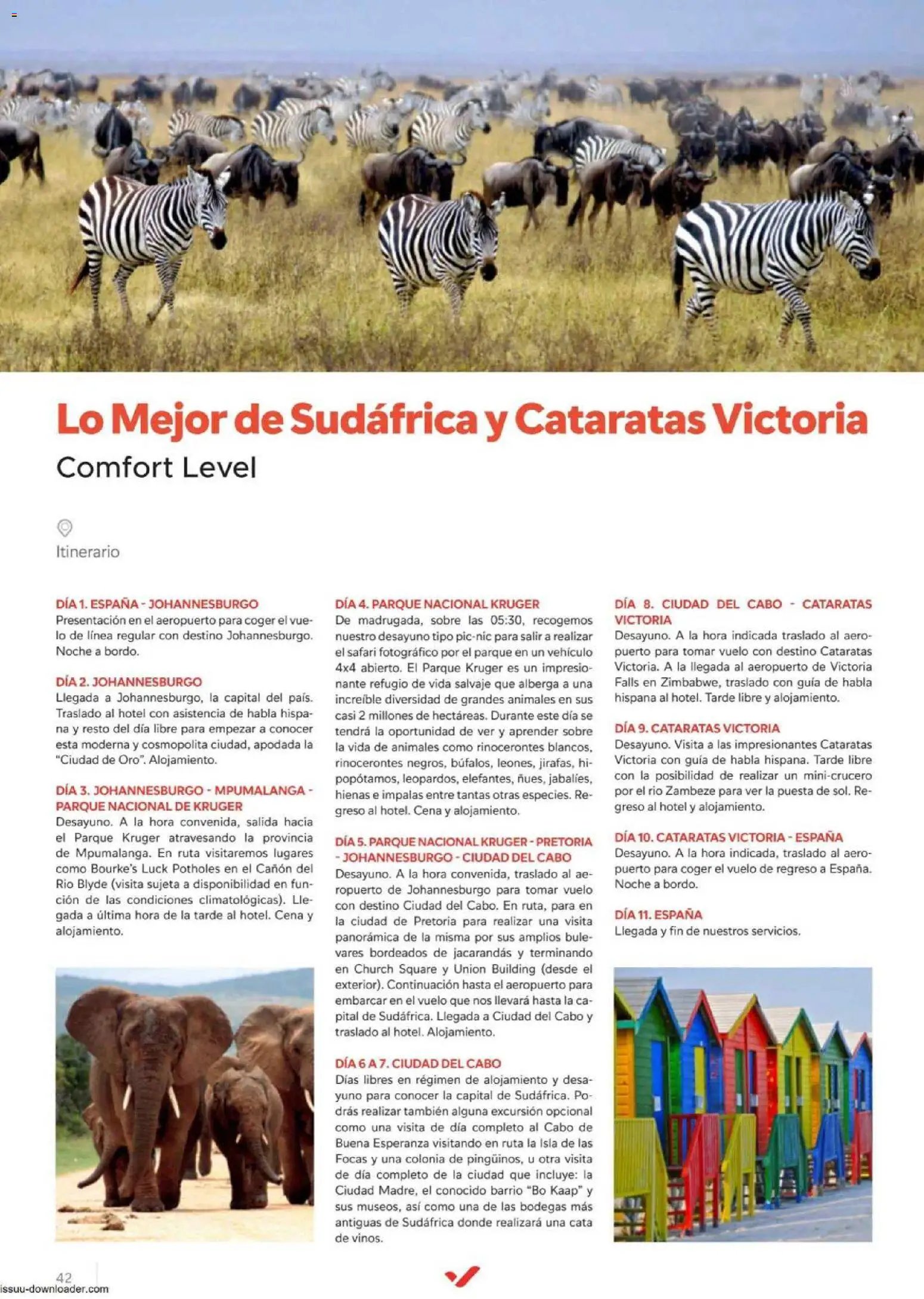 Halcón Viajes Comfort level 2026