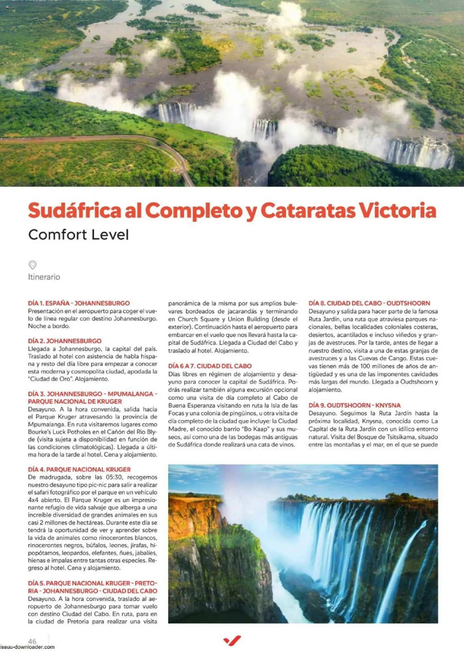 Halcón Viajes Comfort level 2026