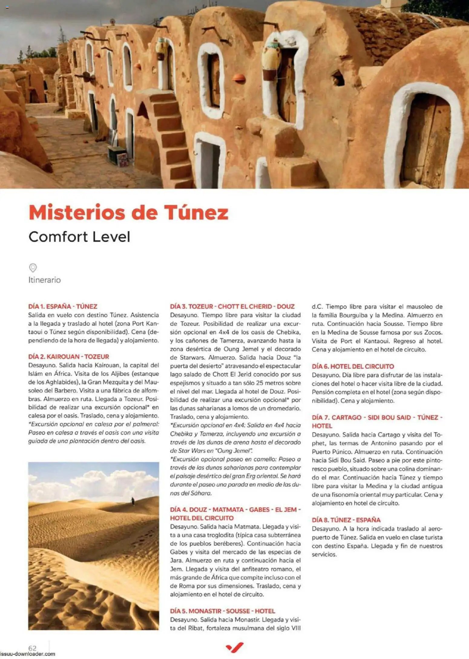 Halcón Viajes Comfort level 2026