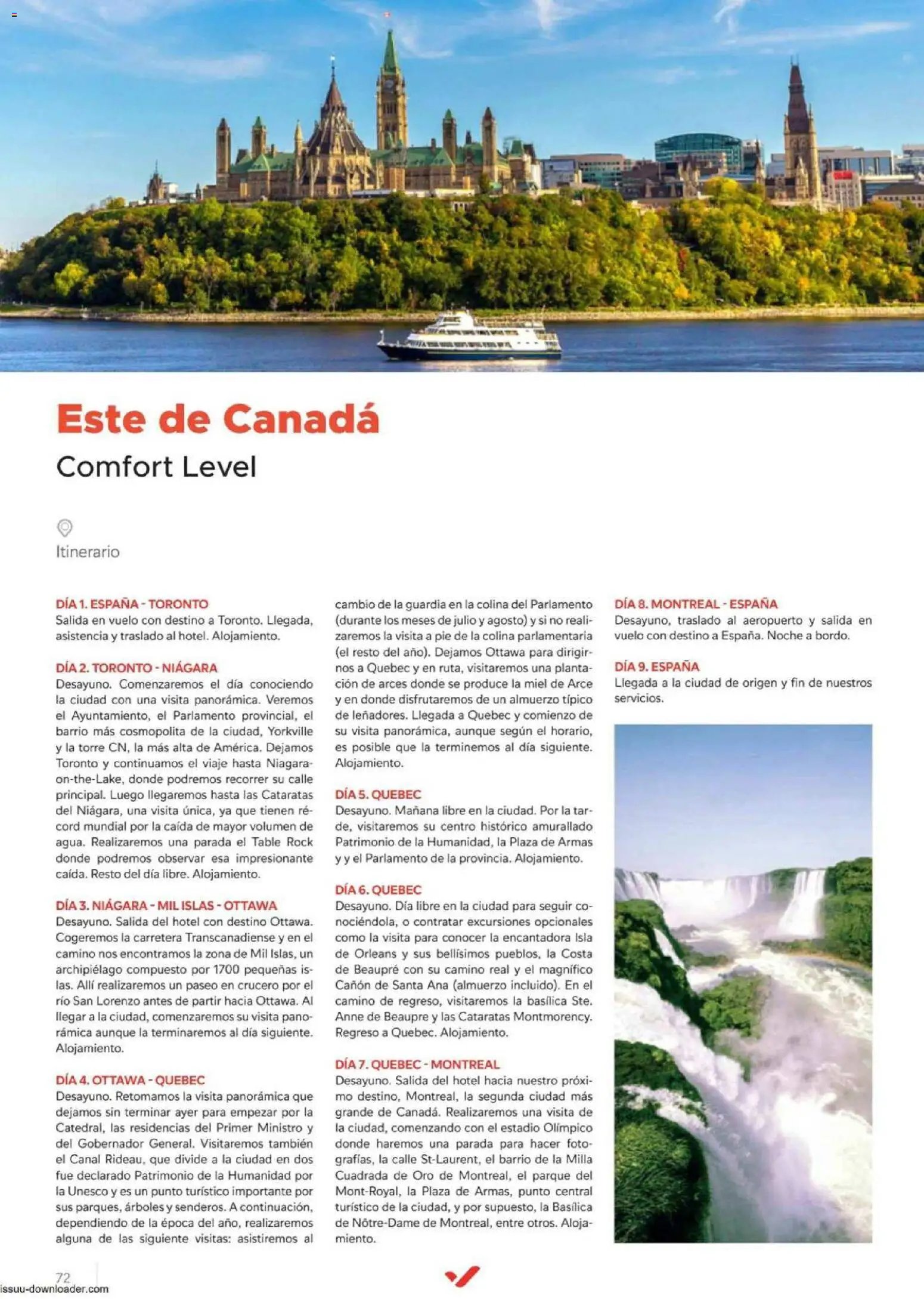 Halcón Viajes Comfort level 2026