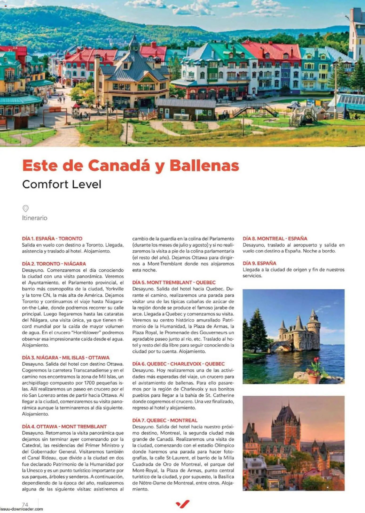 Halcón Viajes Comfort level 2026