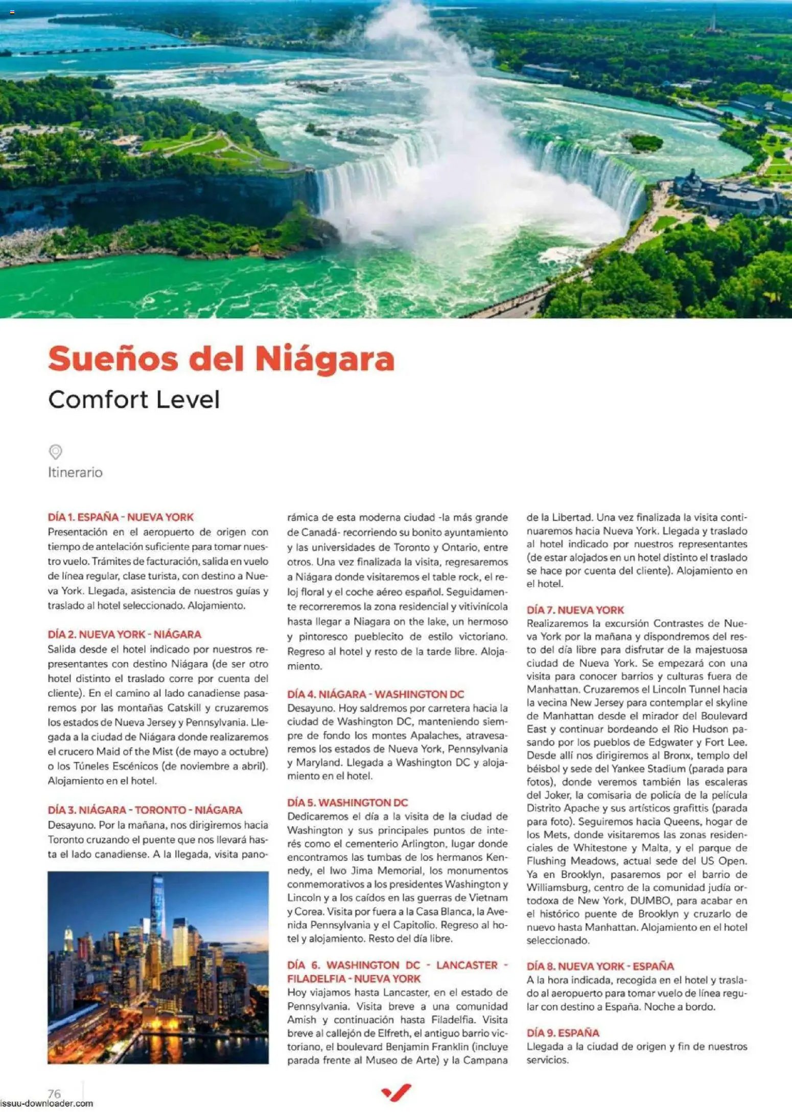 Halcón Viajes Comfort level 2026