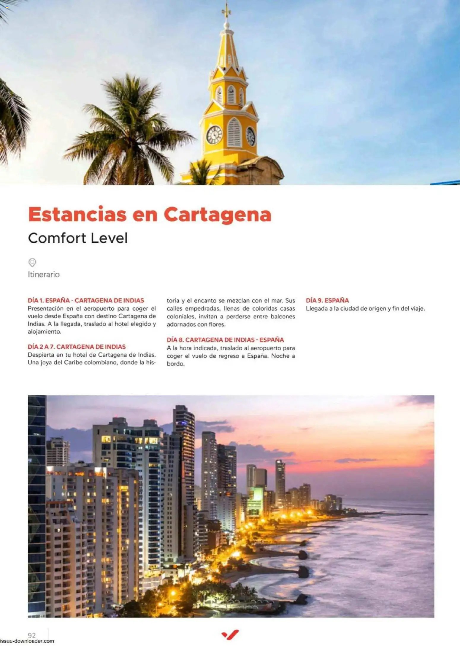Halcón Viajes Comfort level 2026