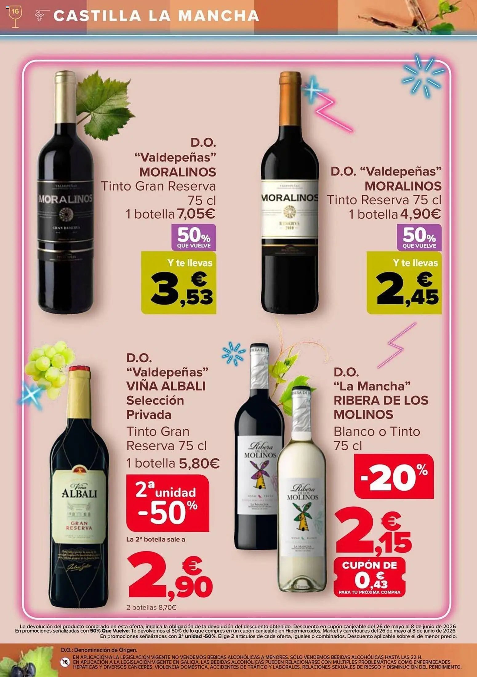 Carrefour Vinos
