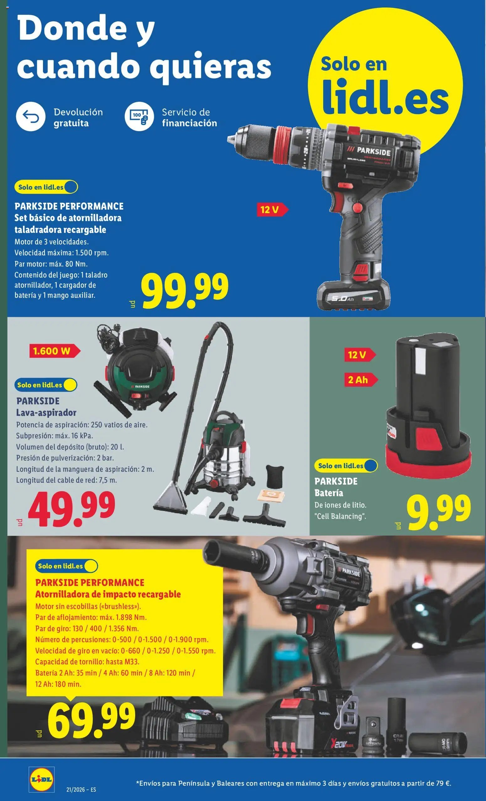 Lidl folleto de bazar