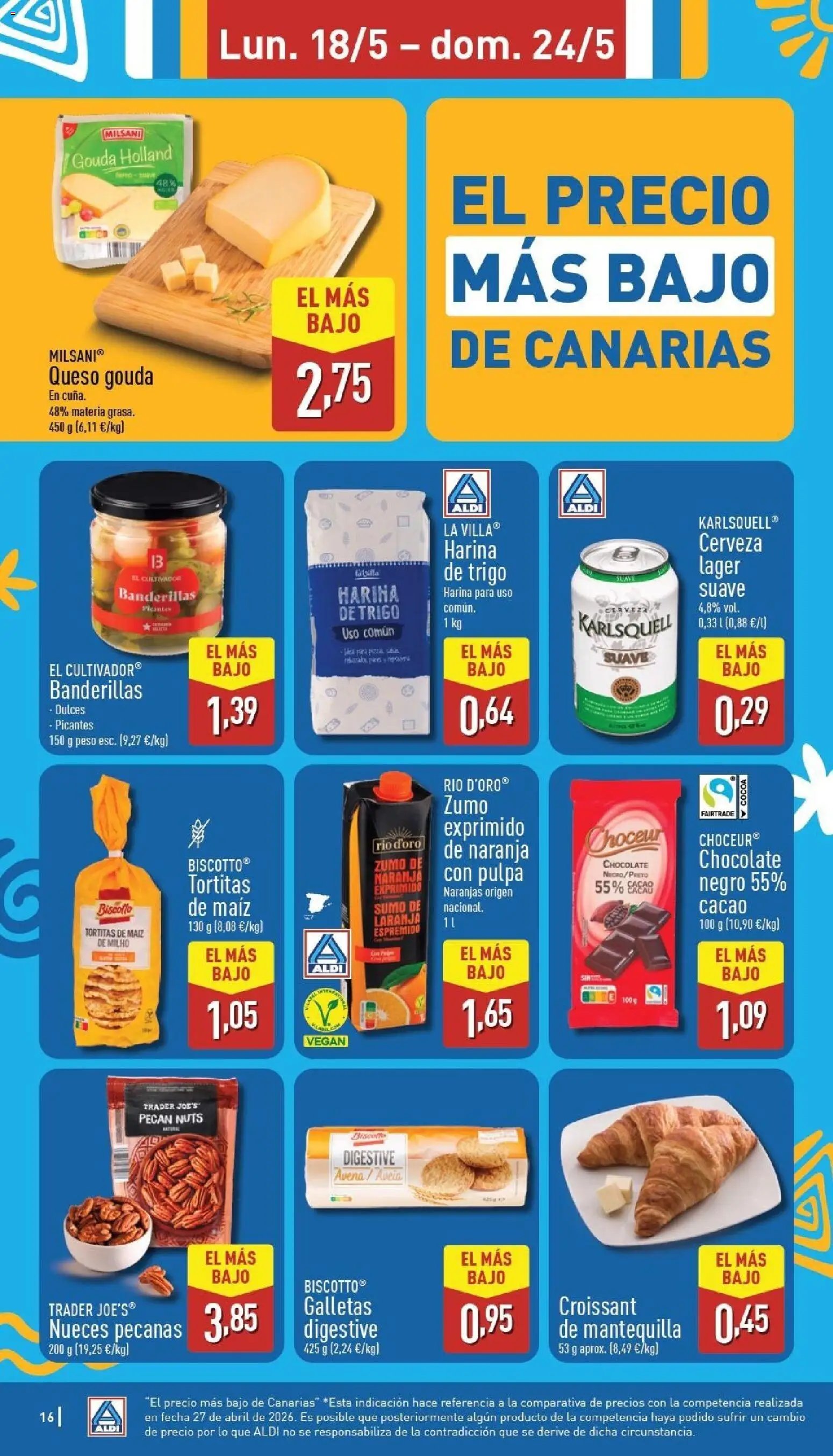 Aldi folleto Canarias
