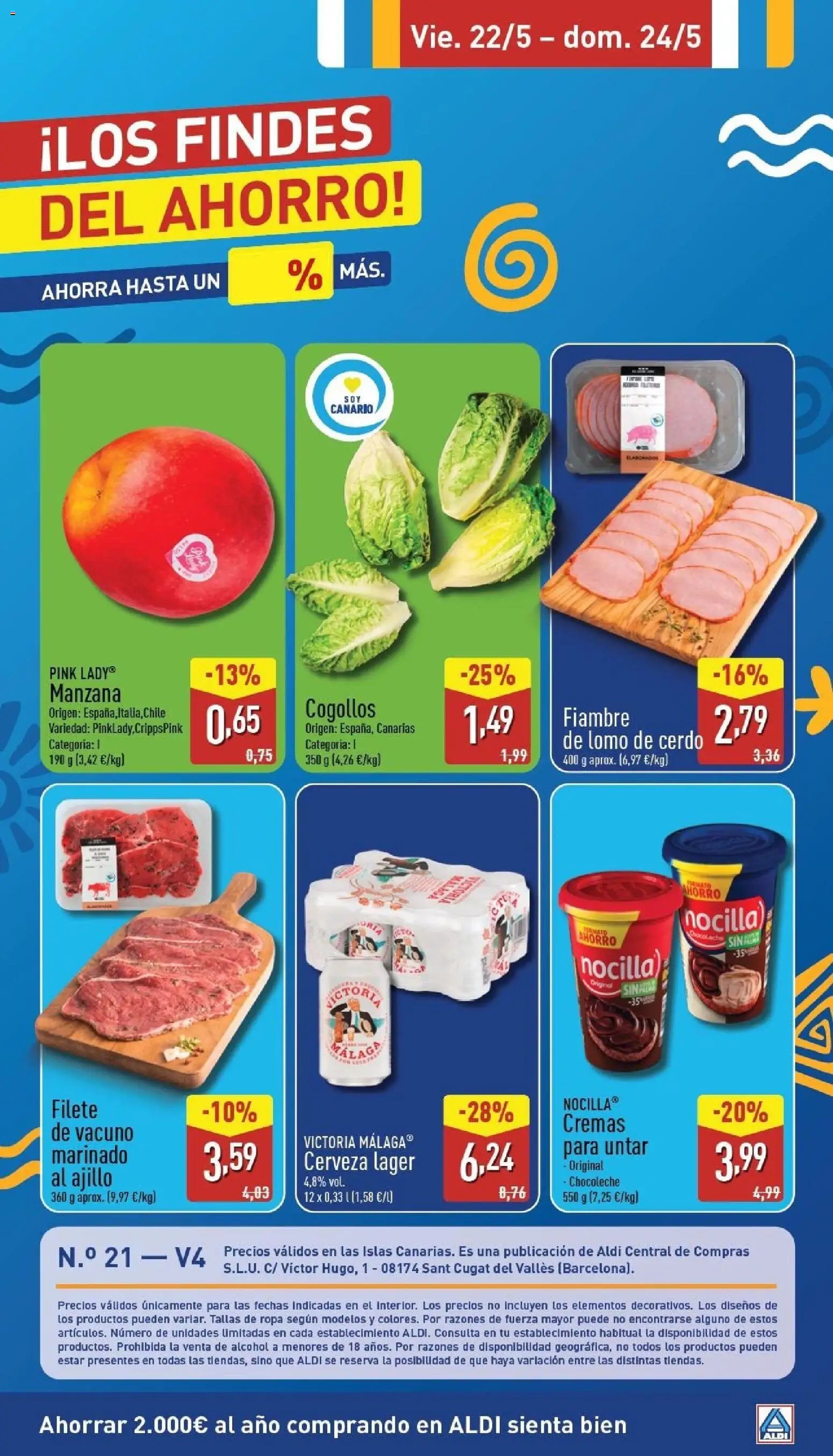 Aldi folleto Canarias
