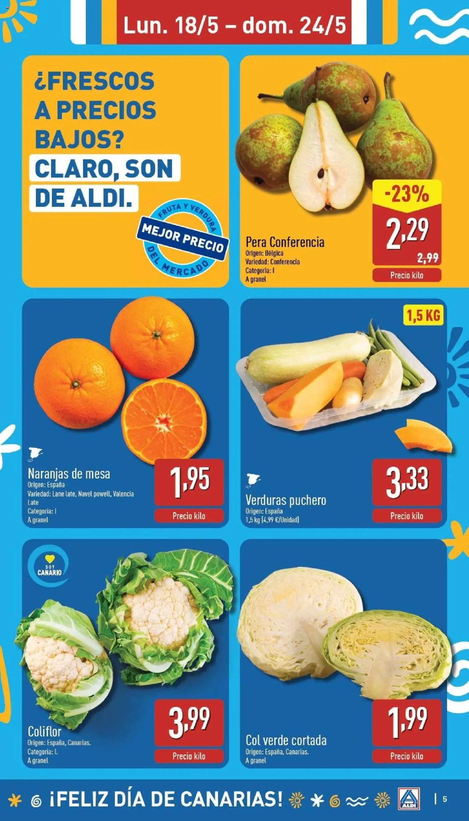 Aldi folleto Canarias