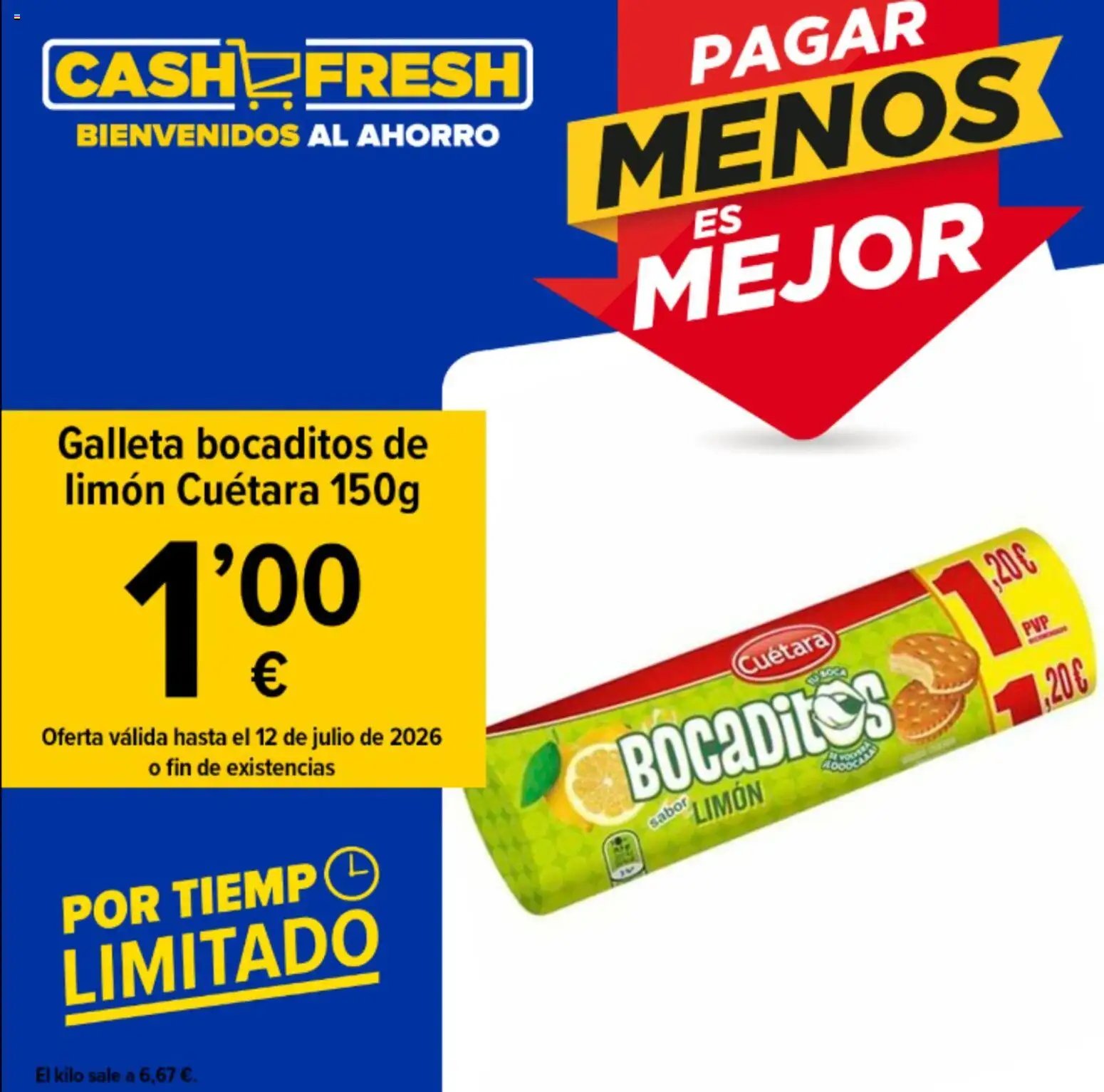 Cash Fresh Pagar menos es mejor