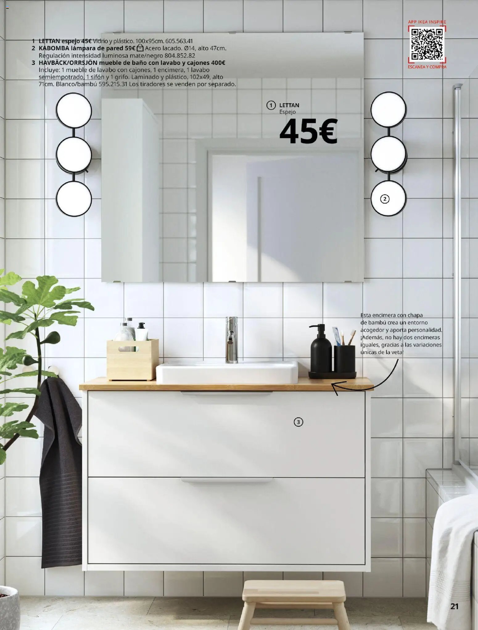 Catálogo IKEA Baños
