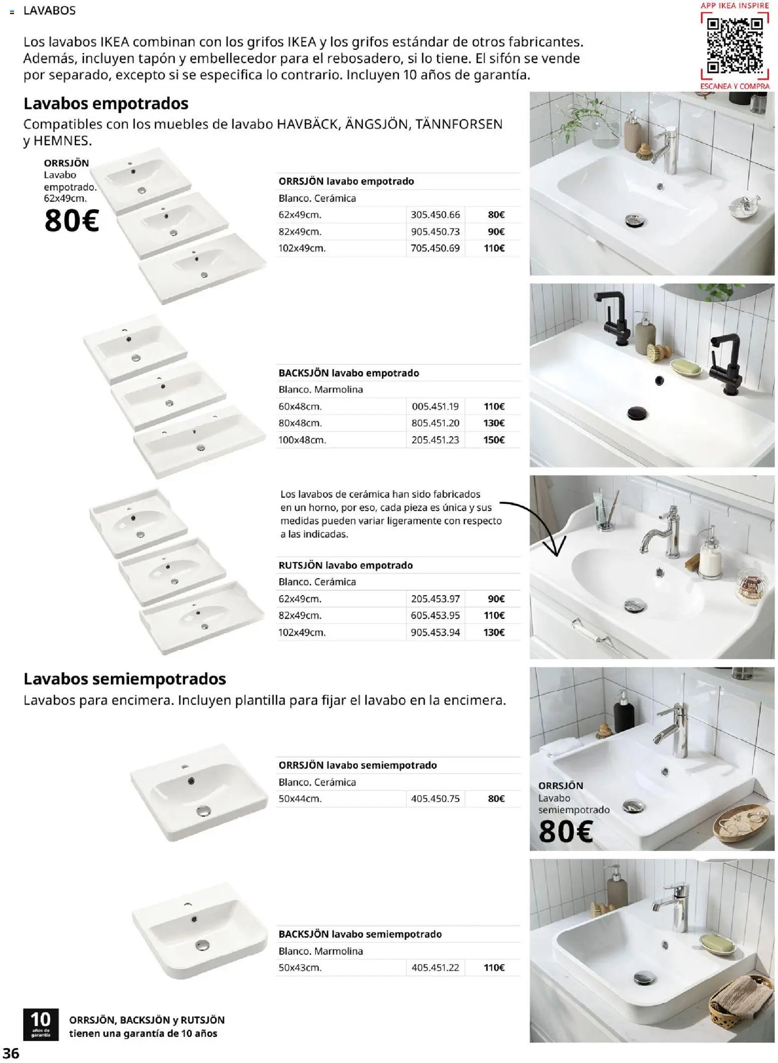 Catálogo IKEA Baños
