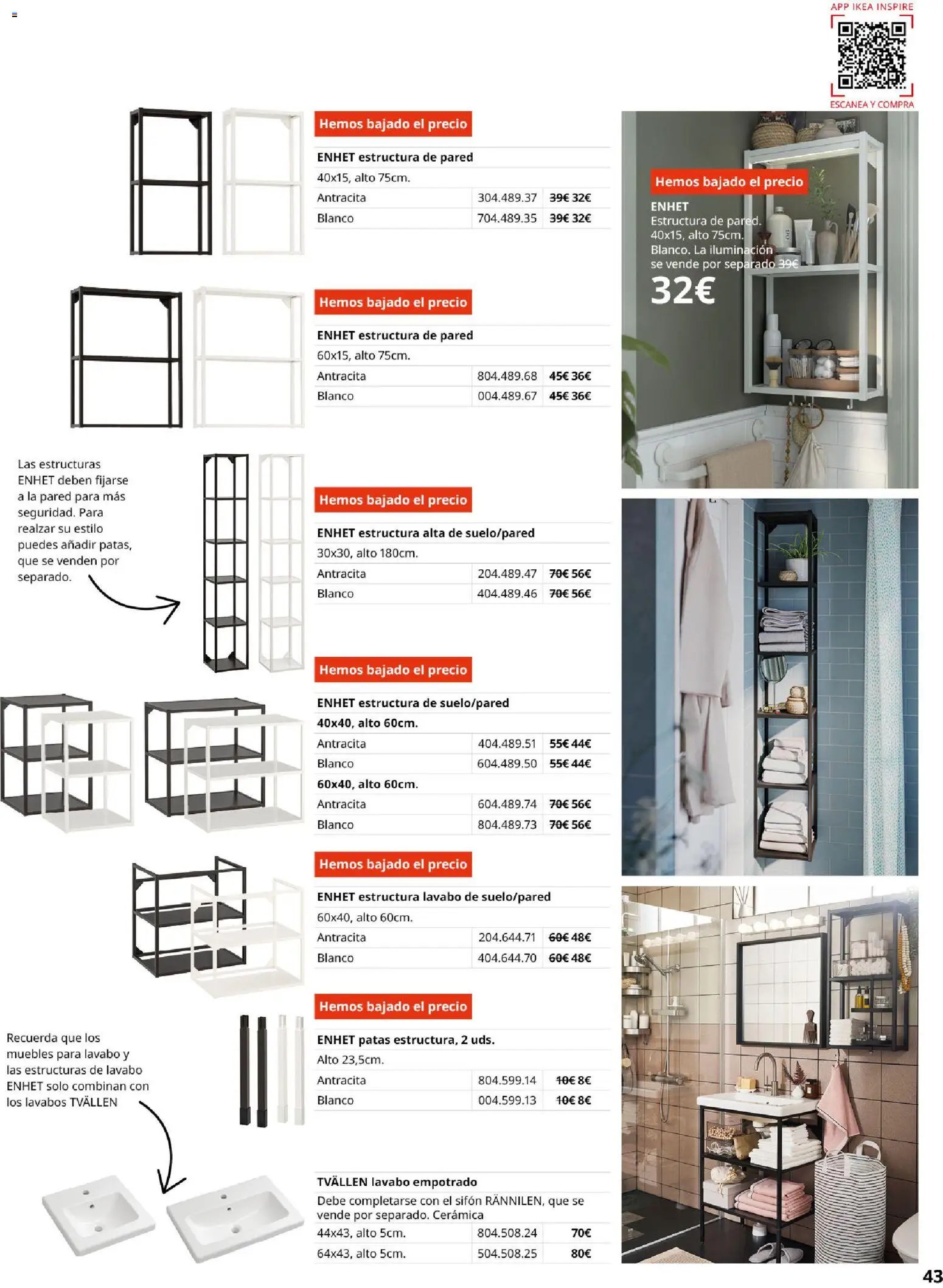 Catálogo IKEA Baños
