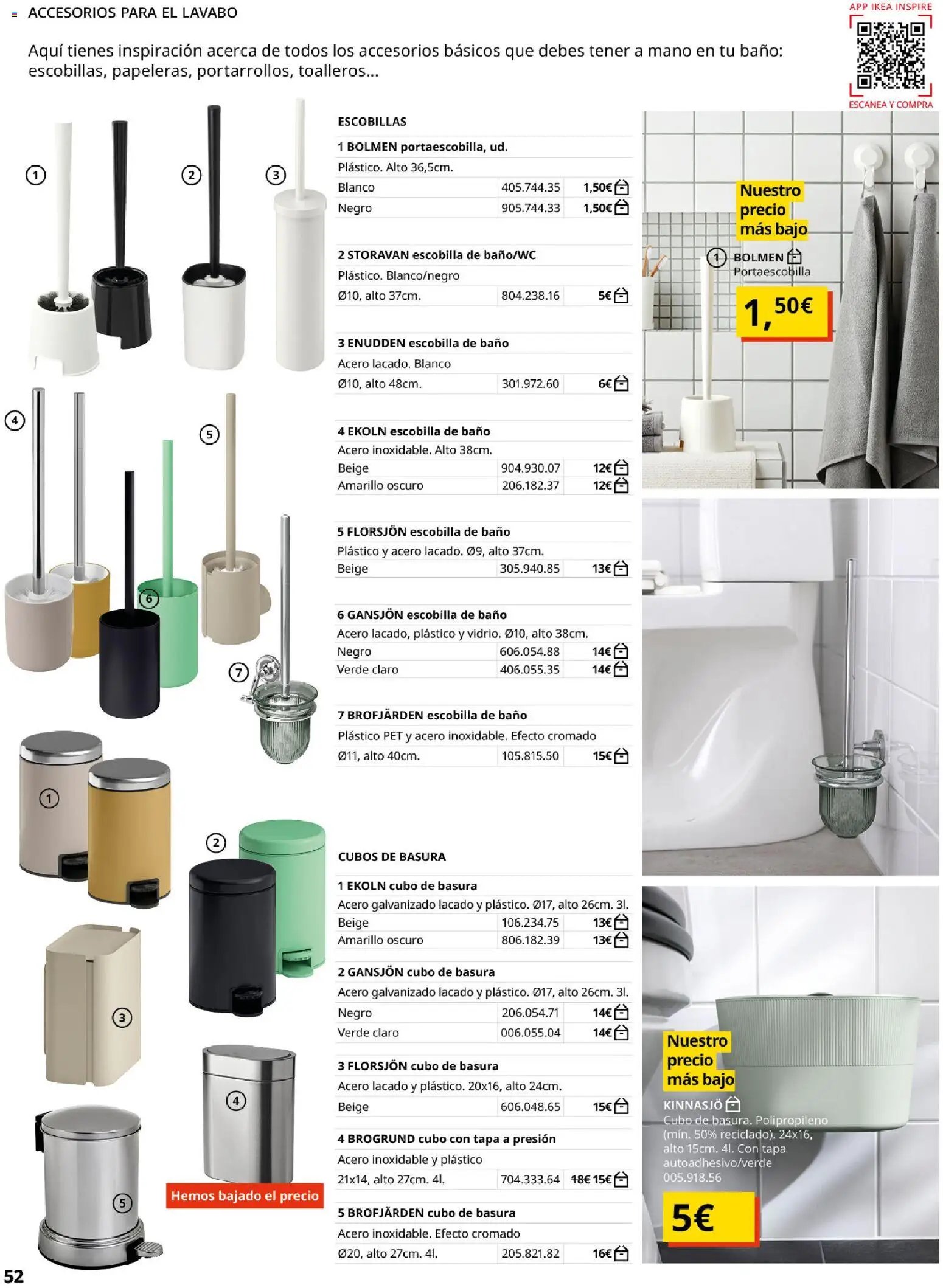 Catálogo IKEA Baños