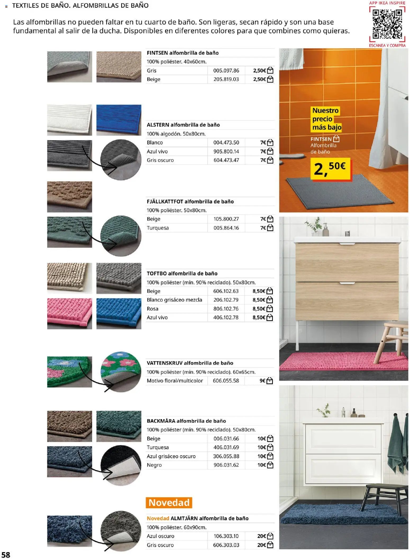 Catálogo IKEA Baños