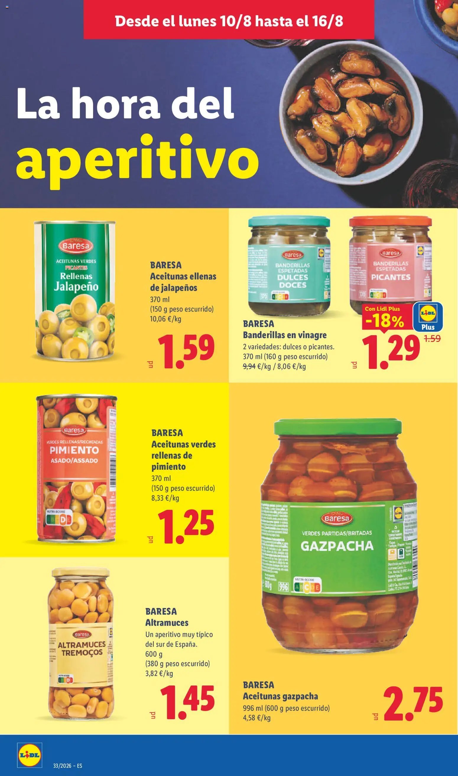 Lidl folleto