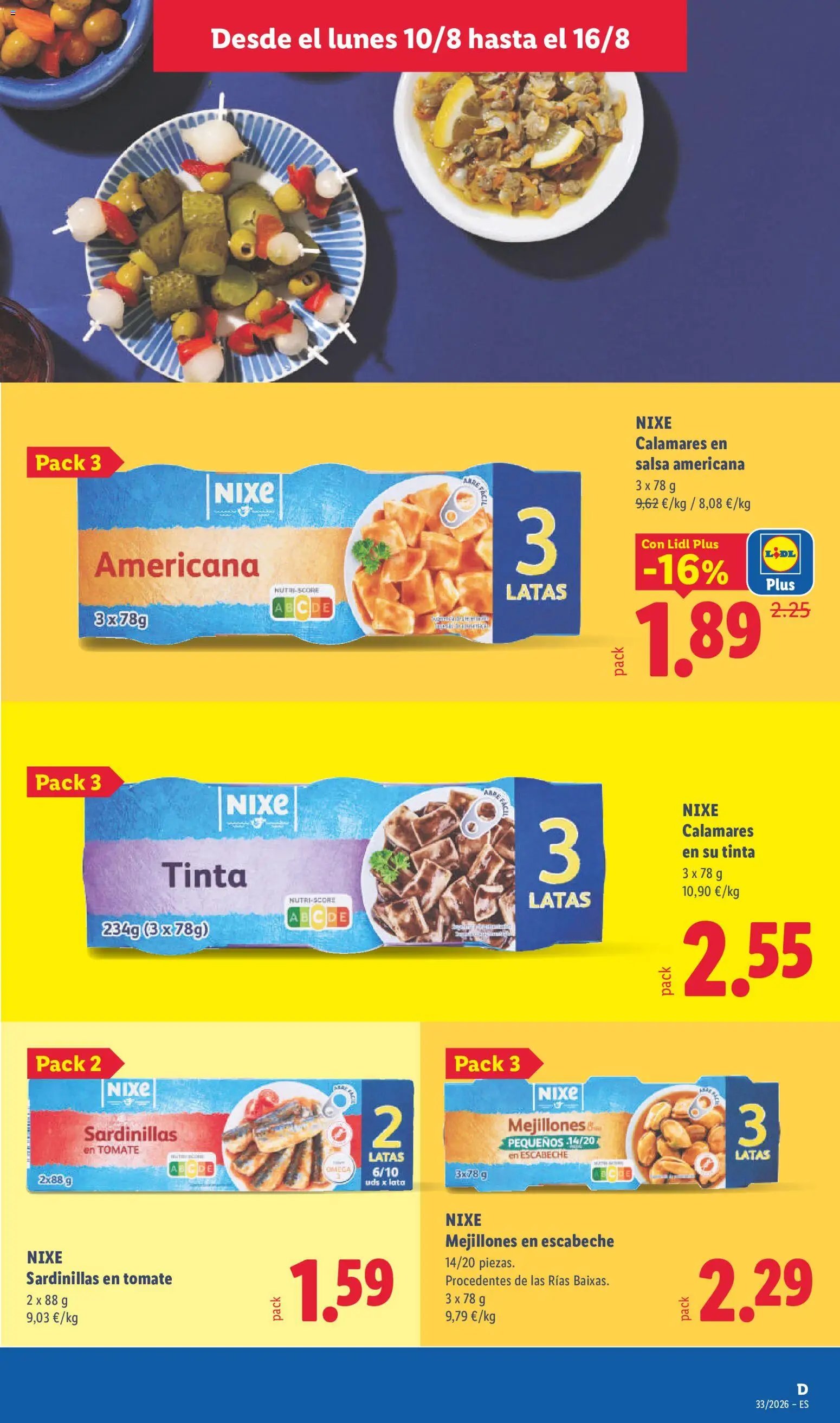 Lidl folleto
