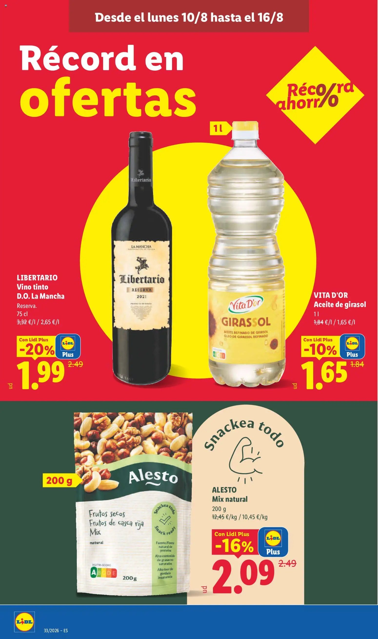 Lidl folleto