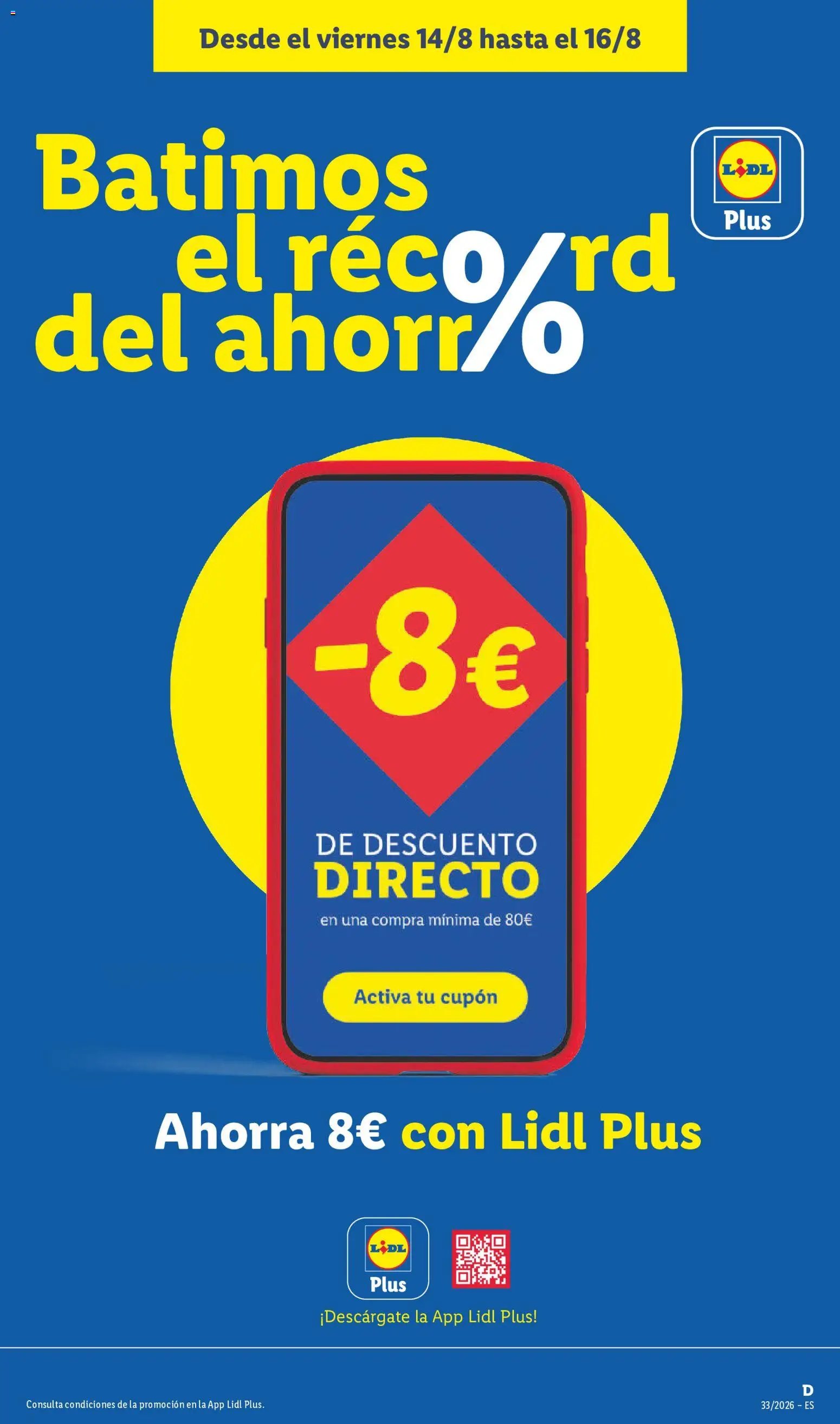 Lidl folleto