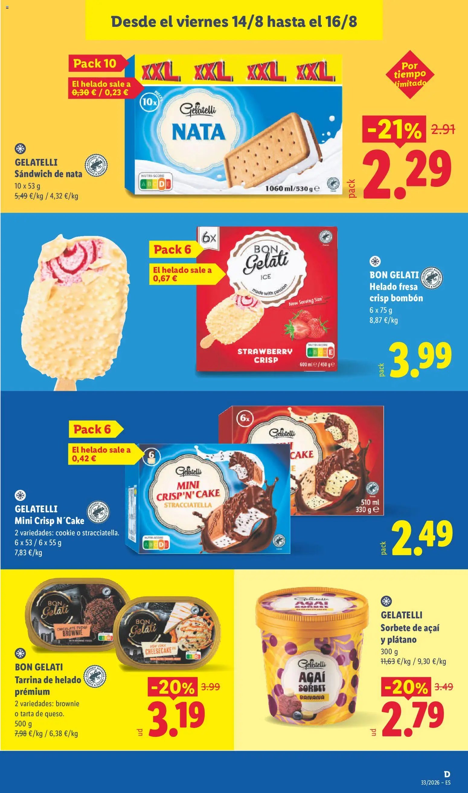 Lidl folleto