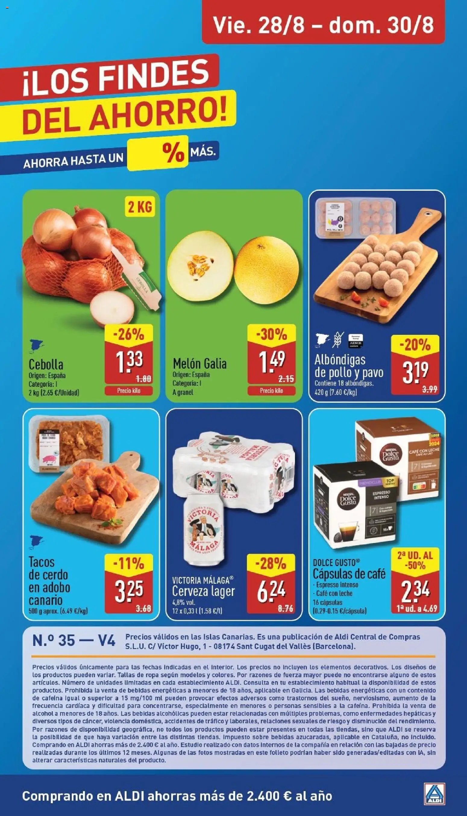 Aldi folleto Canarias