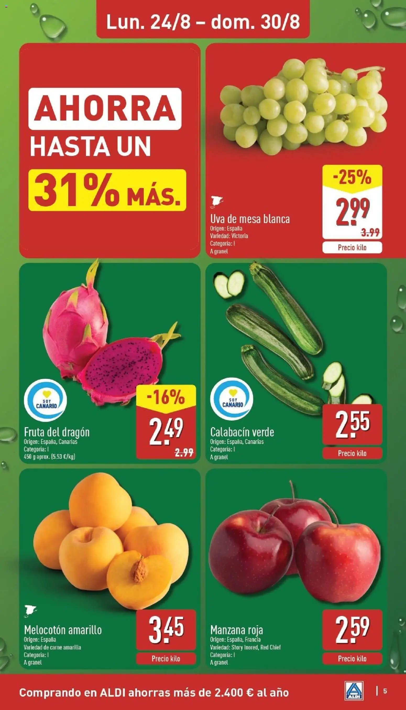 Aldi folleto Canarias