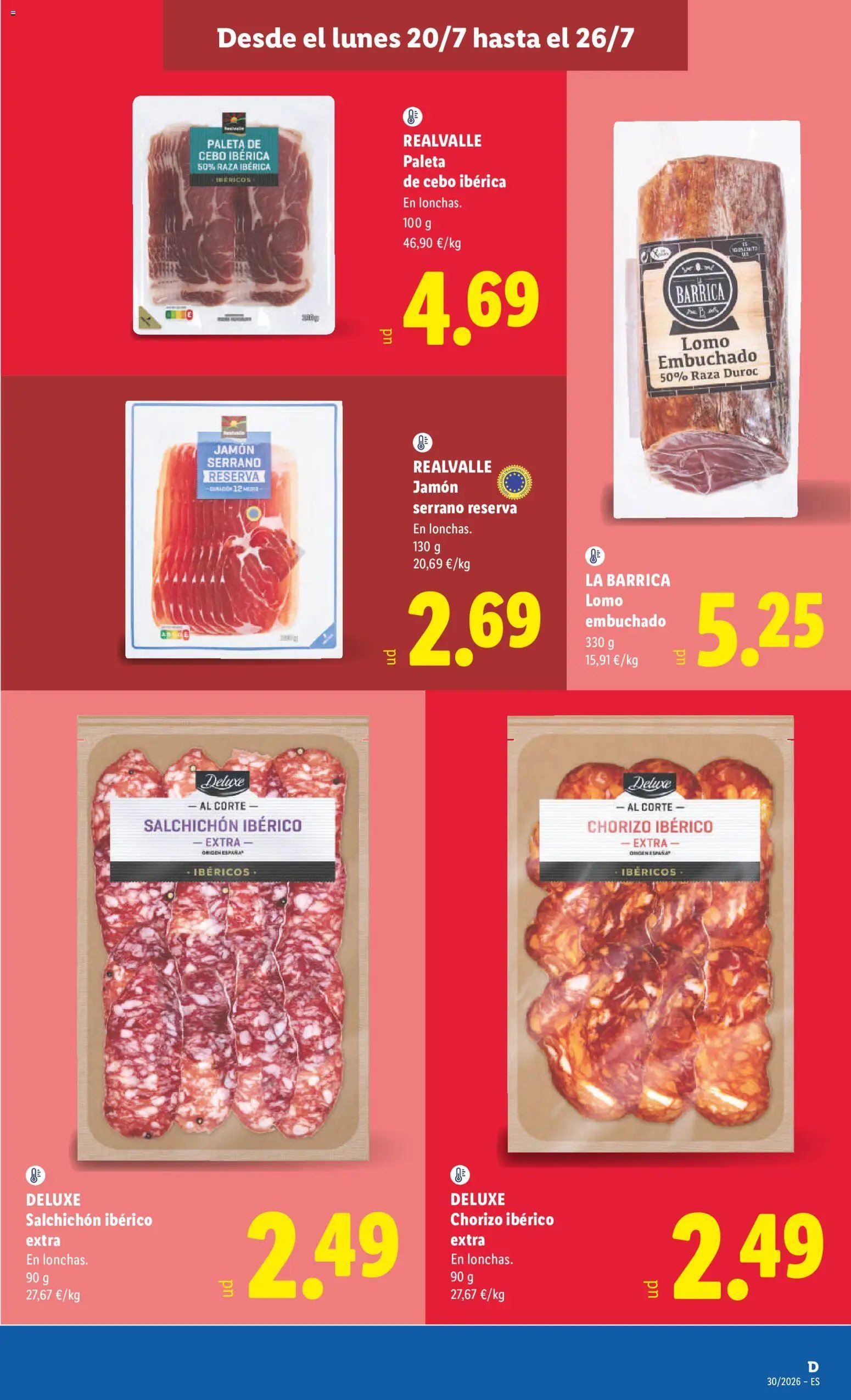 Lidl folleto