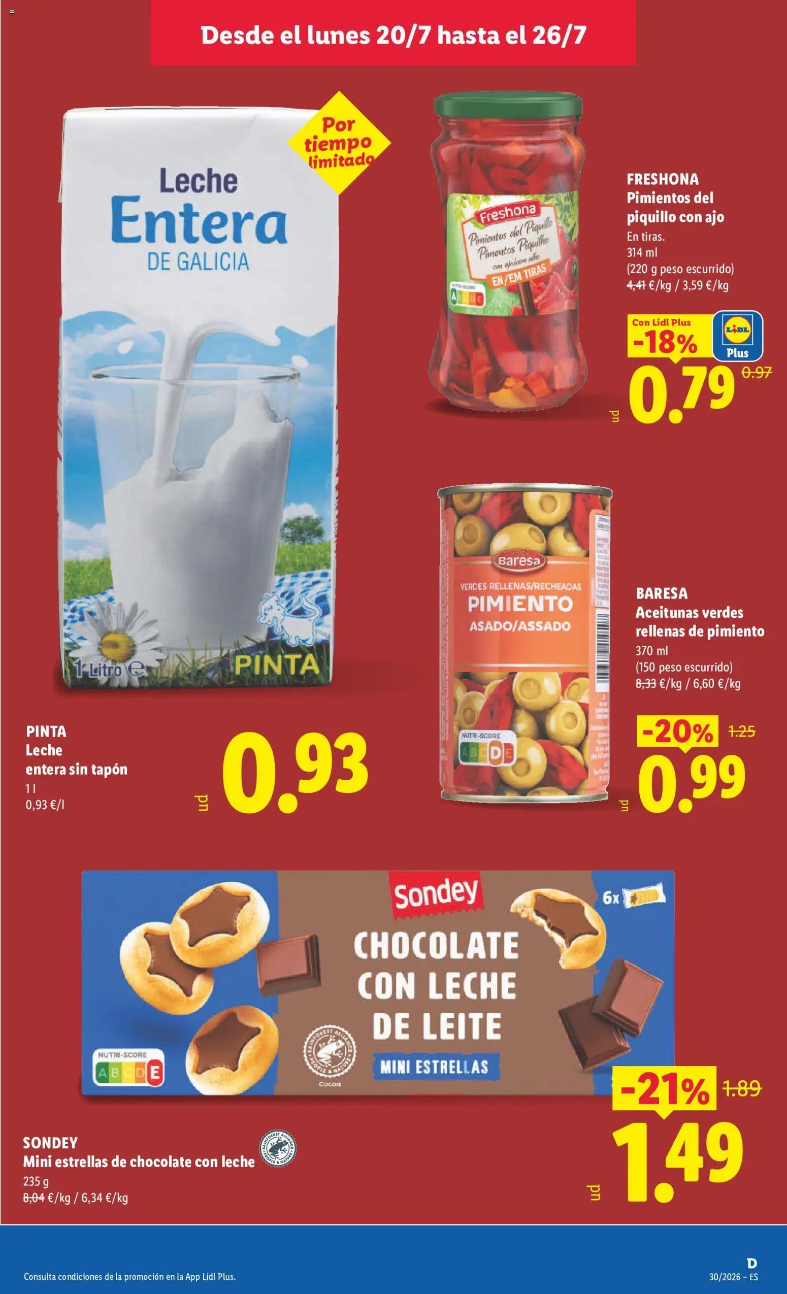 Lidl folleto