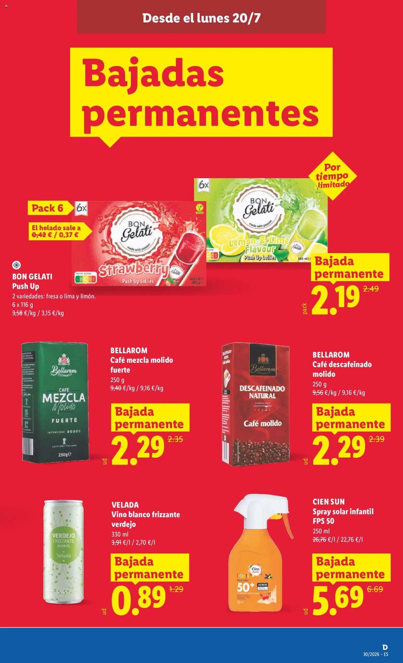 Lidl folleto
