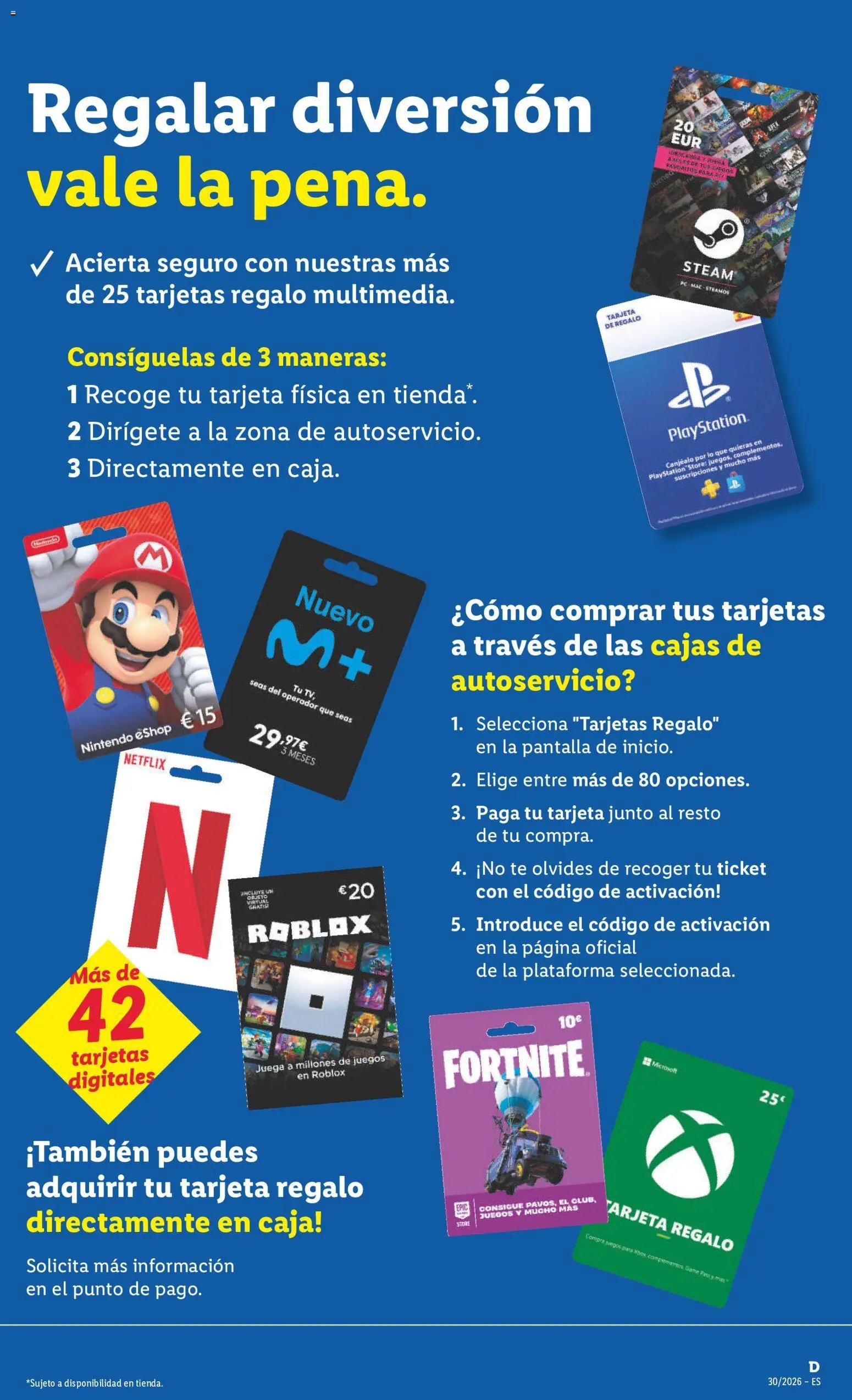 Lidl folleto