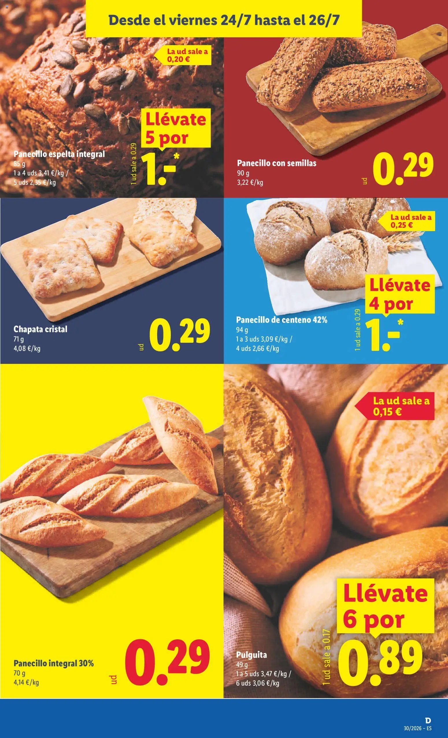 Lidl folleto