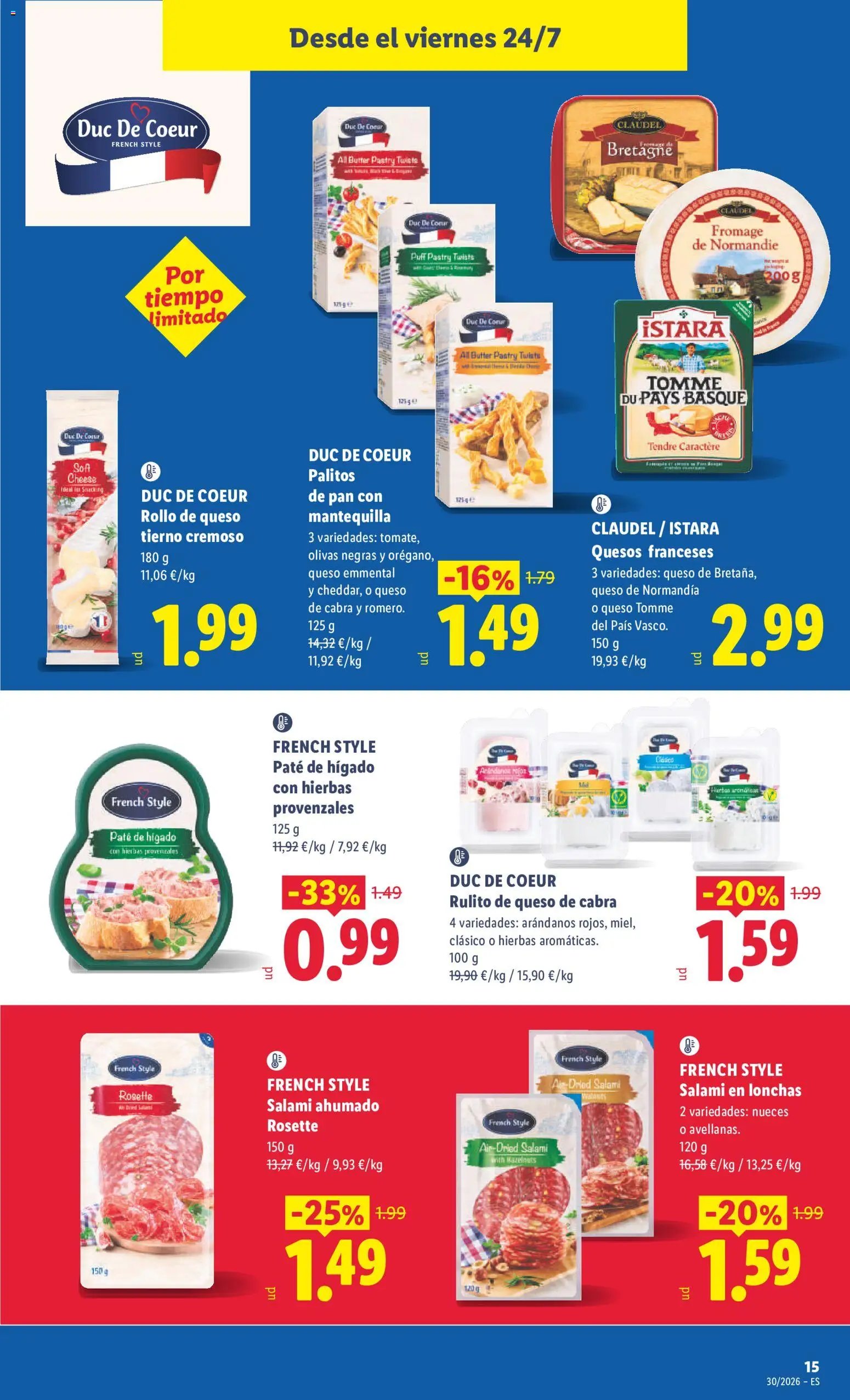 Lidl folleto