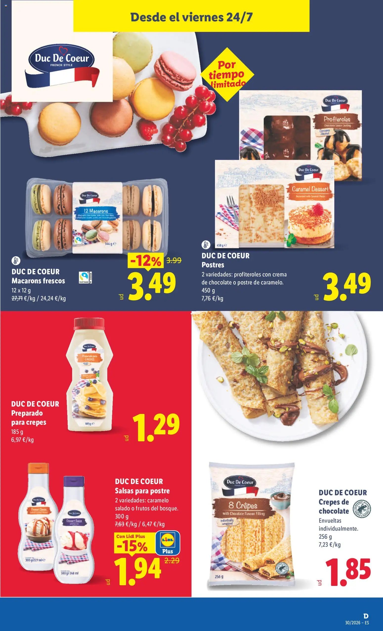 Lidl folleto