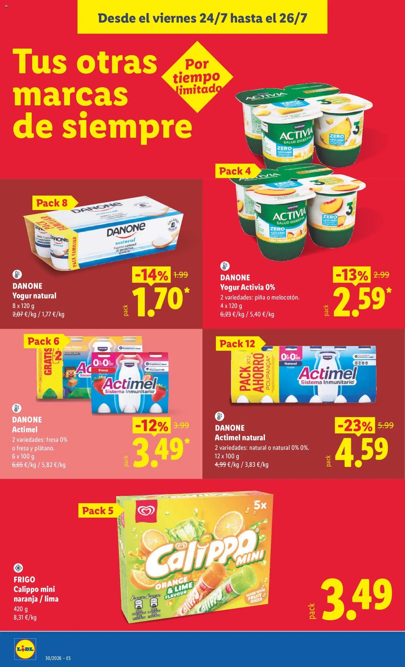 Lidl folleto