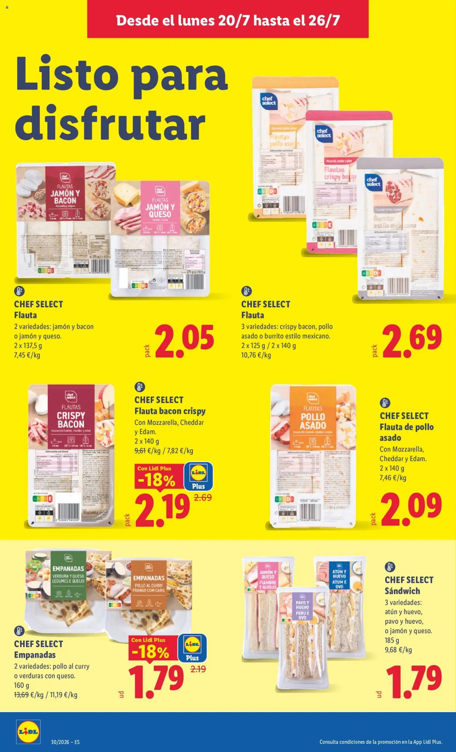 Lidl folleto