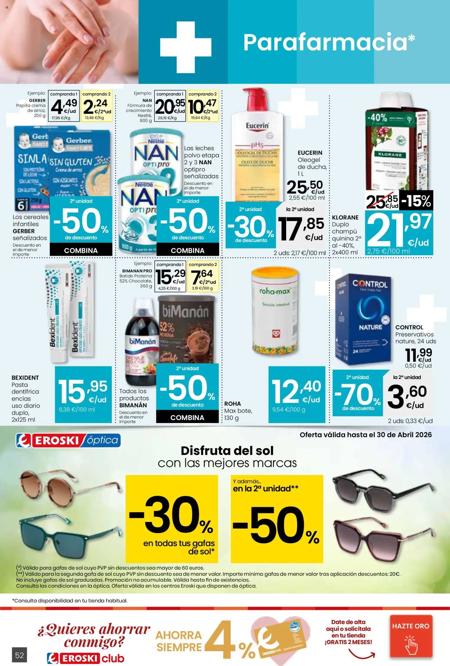 Eroski - Quieres ahorrar conmigo