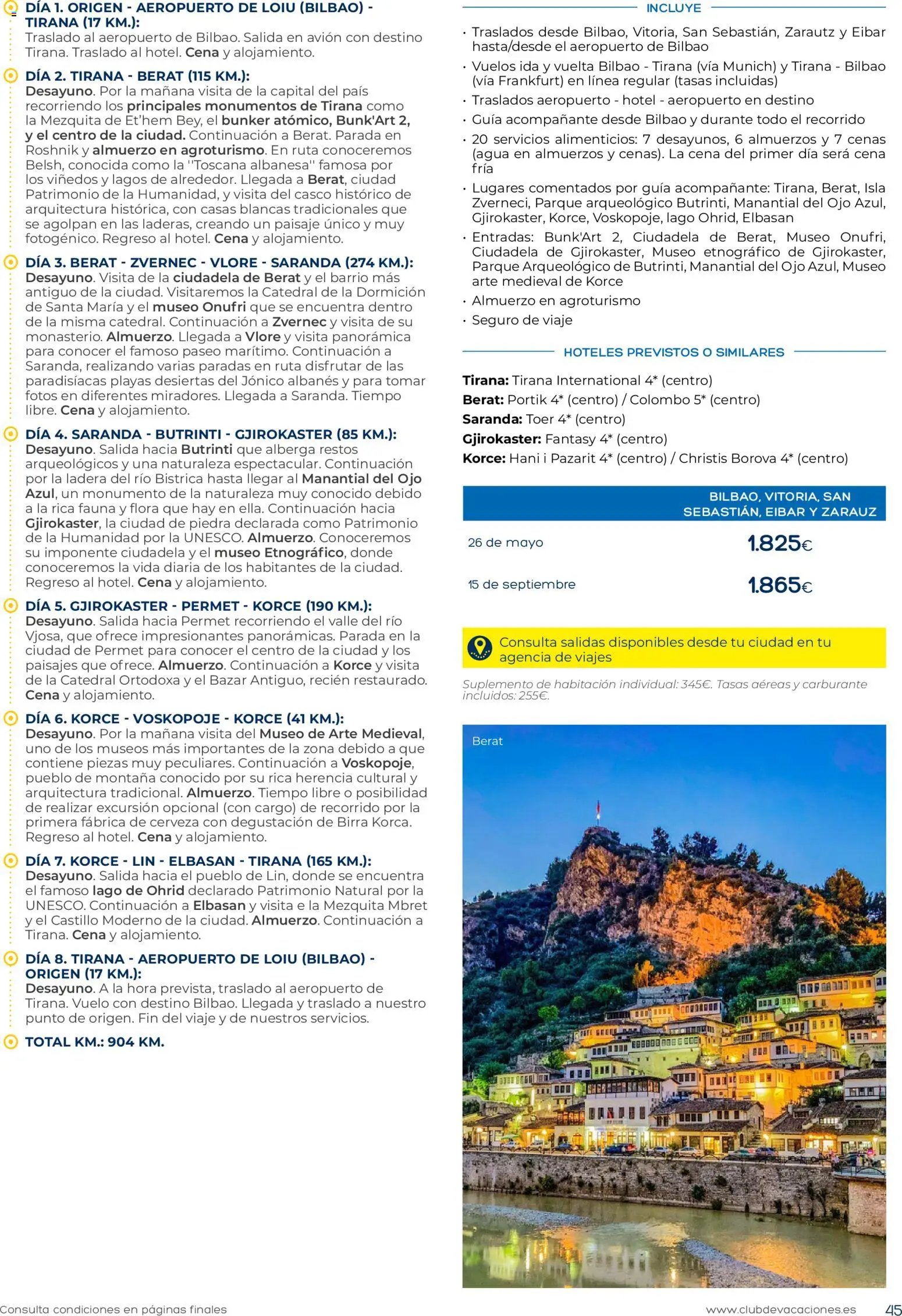 Viajes El Corte Inglés Adineko genérico