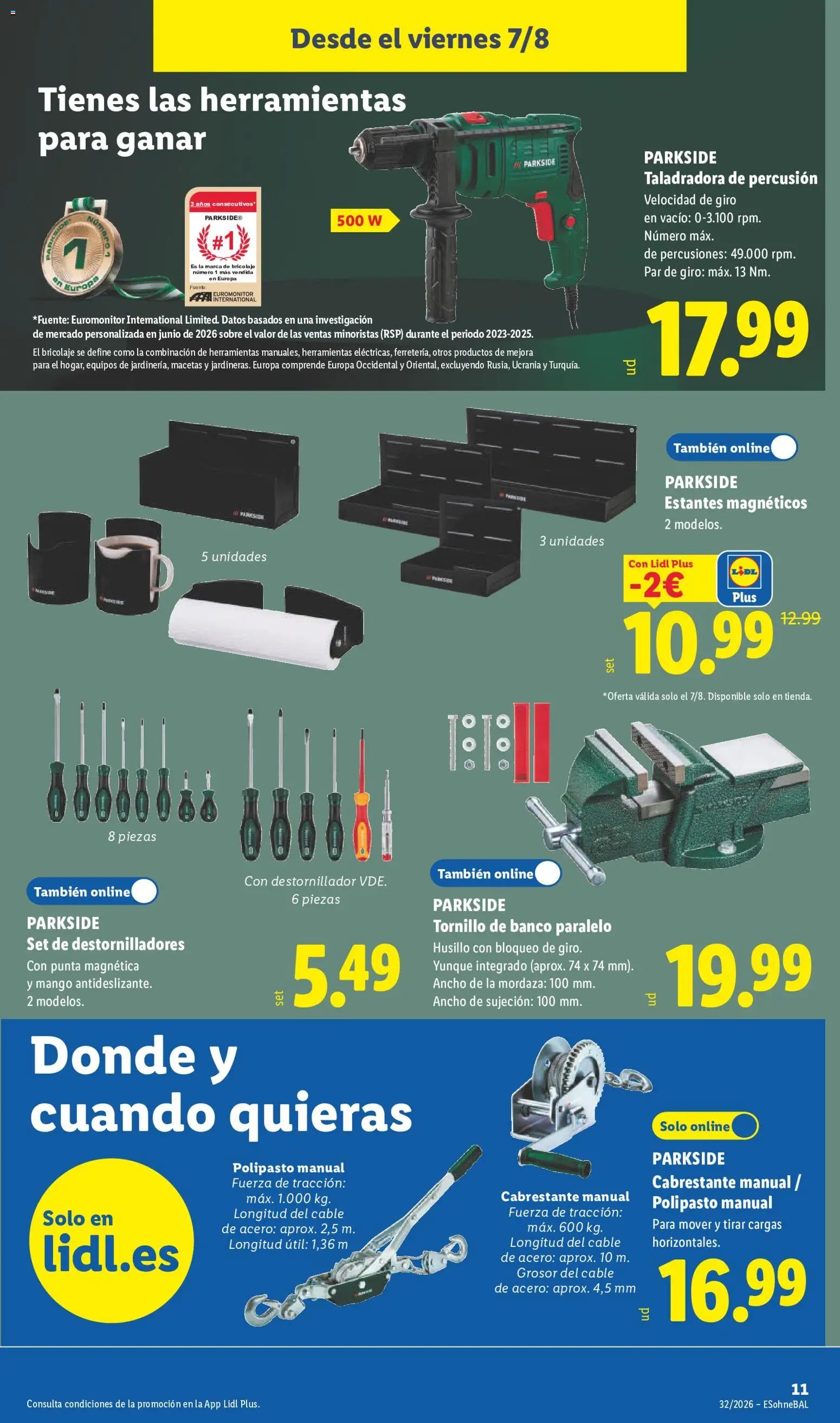 Lidl folleto de bazar