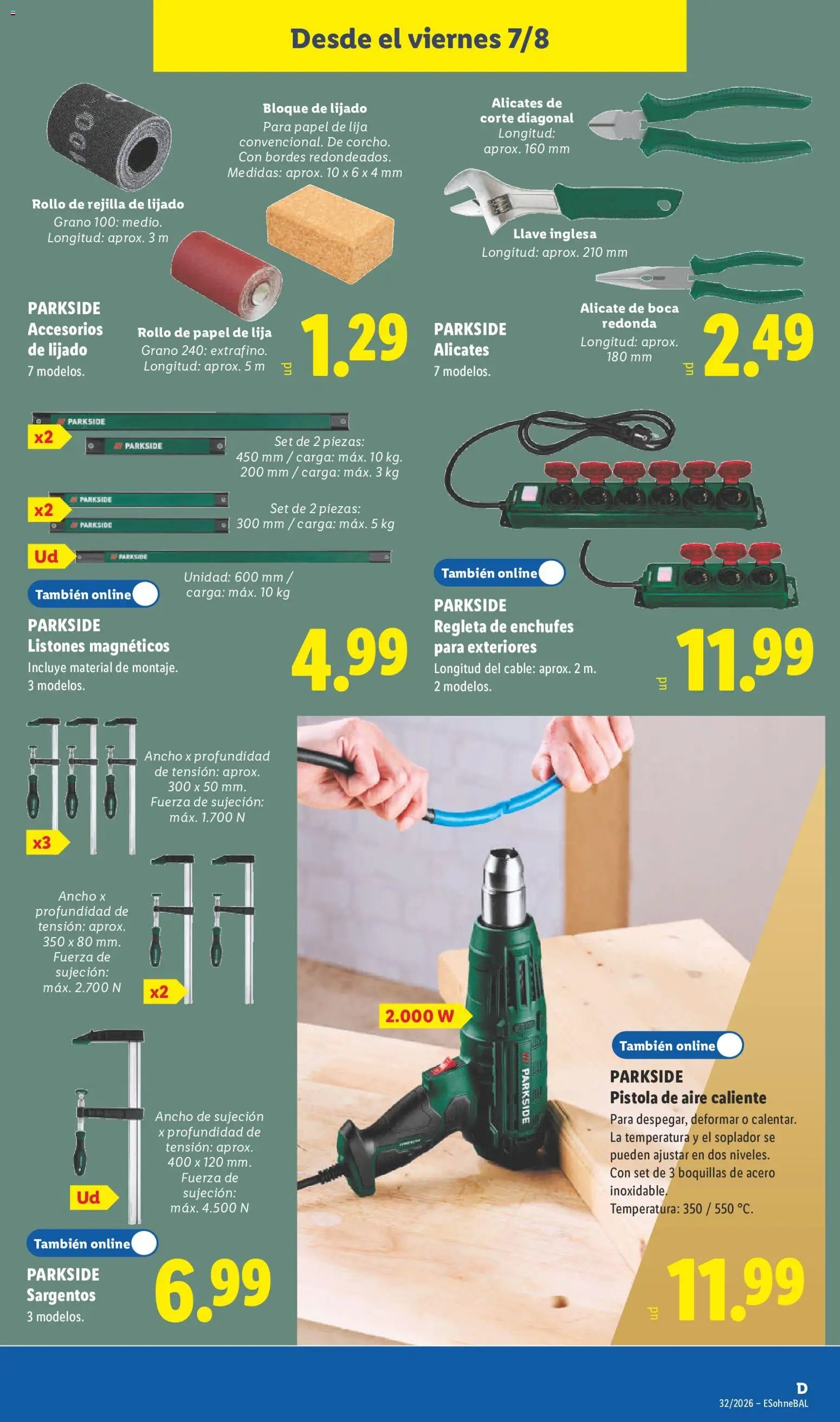 Lidl folleto de bazar