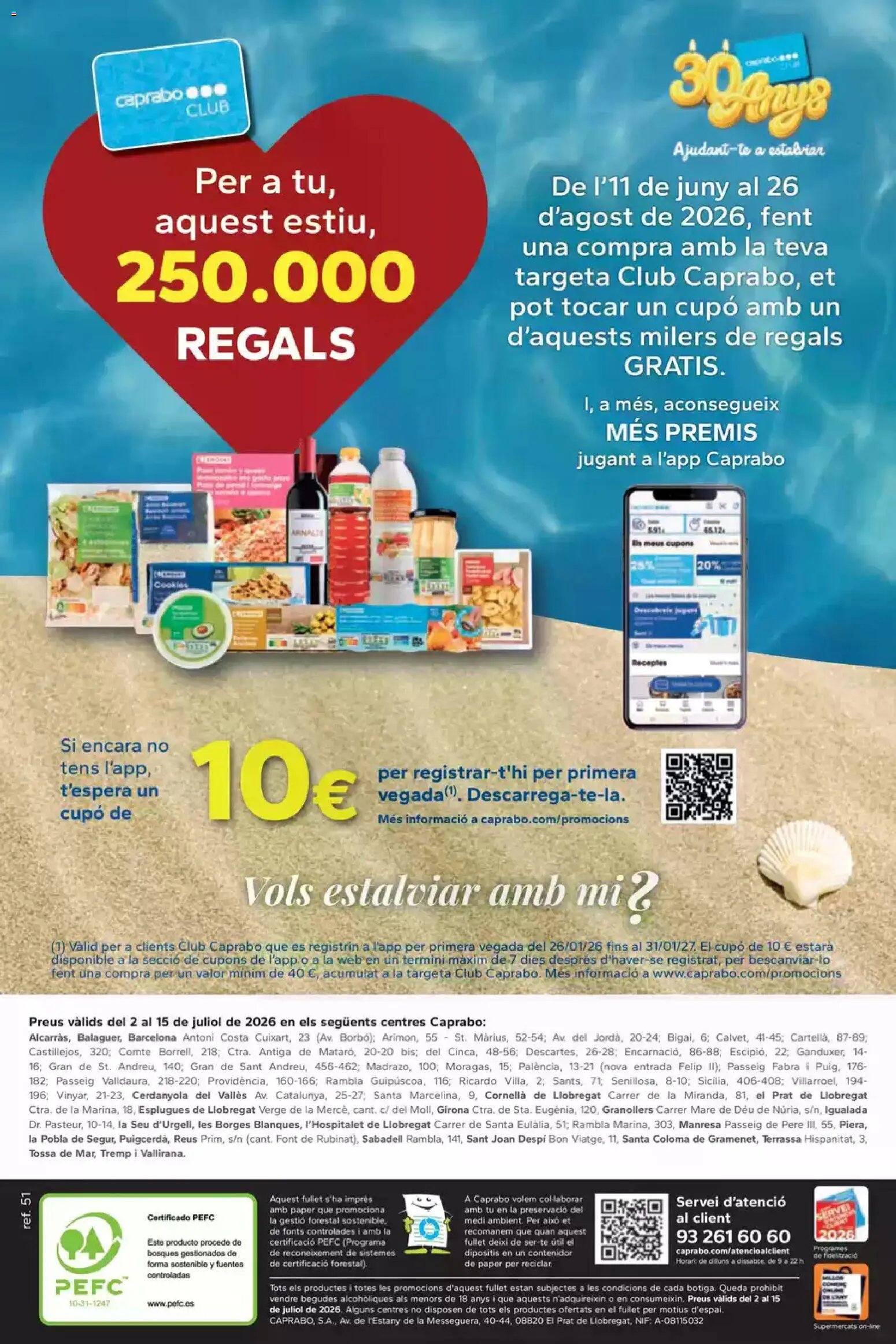 Caprabo folleto