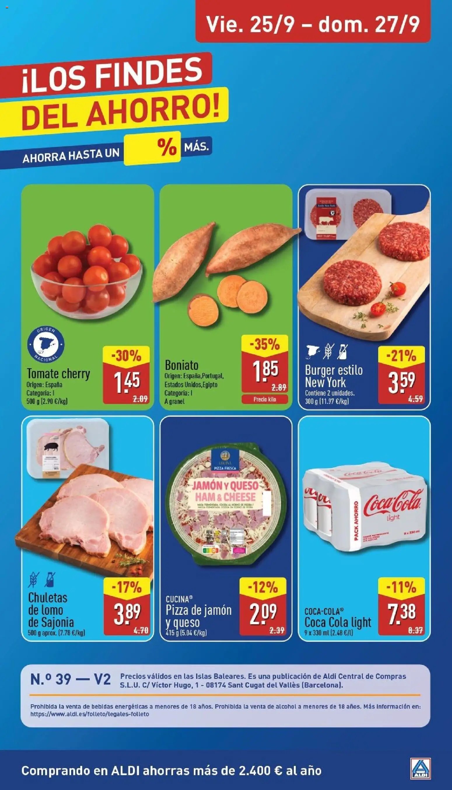 Aldi folleto Baleares
