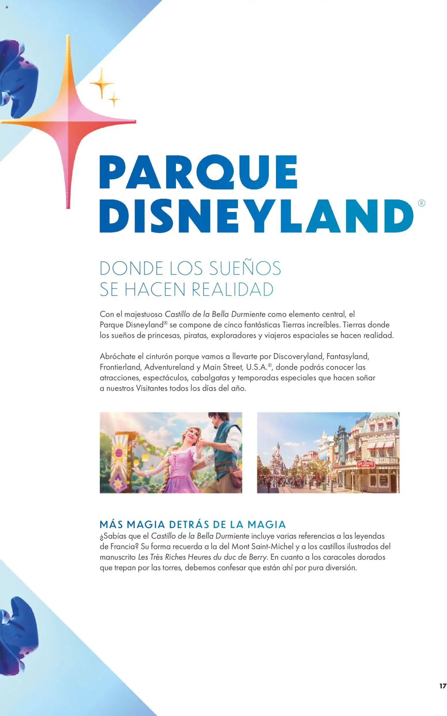 Viajes El Corte Inglés Folleto Disneyland Paris