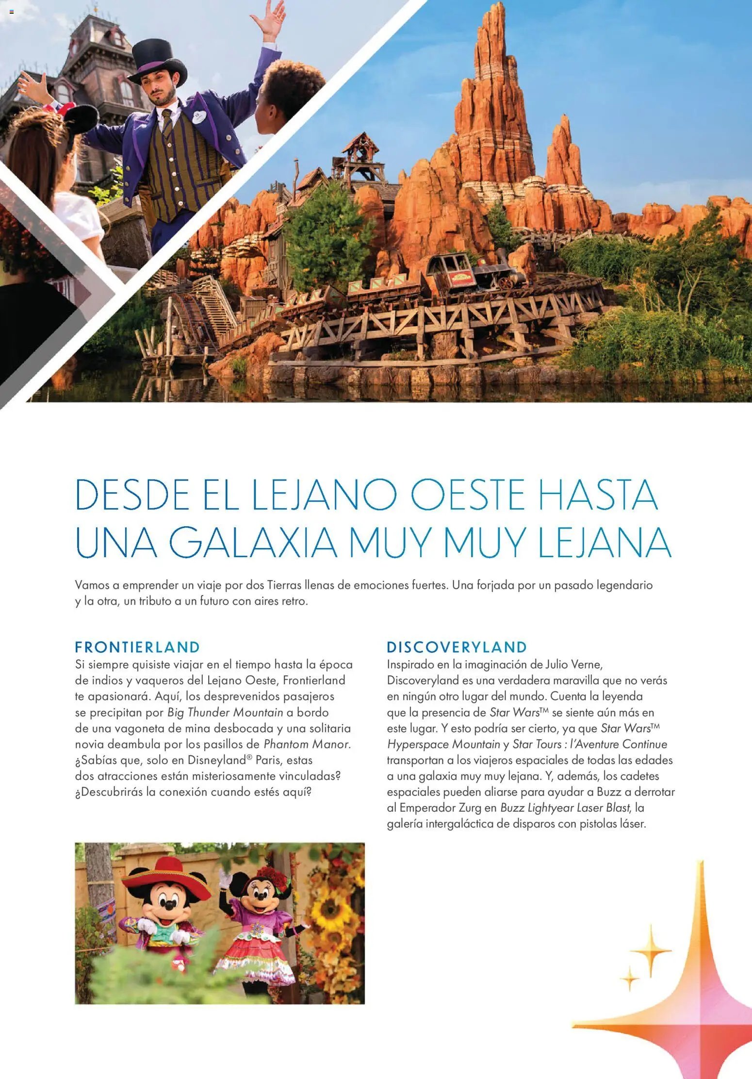 Viajes El Corte Inglés Folleto Disneyland Paris