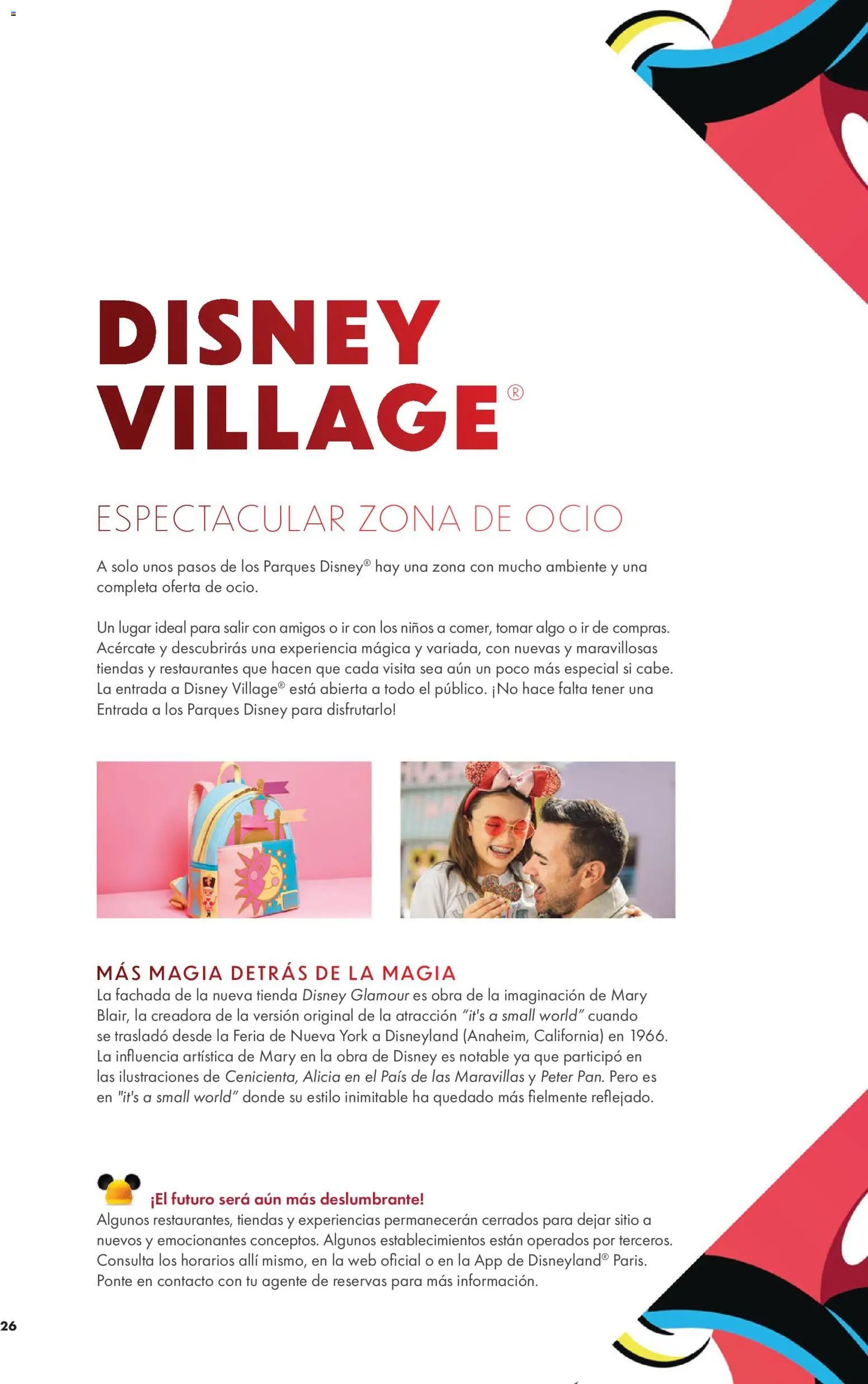 Viajes El Corte Inglés Folleto Disneyland Paris