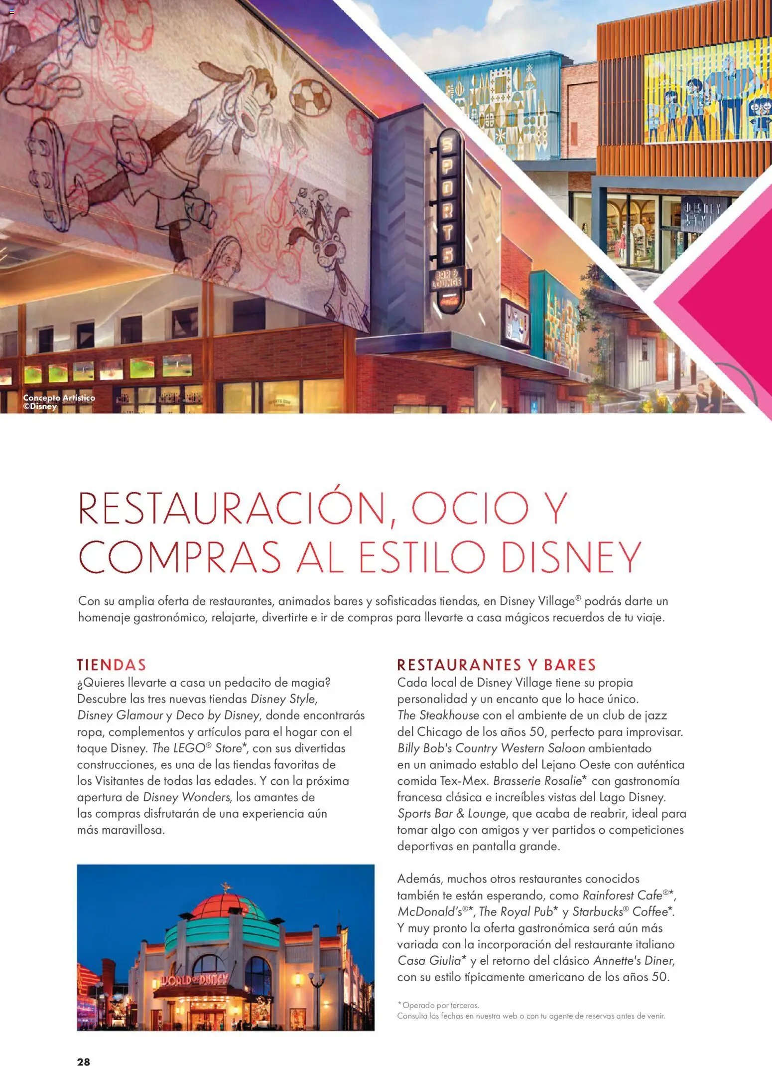 Viajes El Corte Inglés Folleto Disneyland Paris