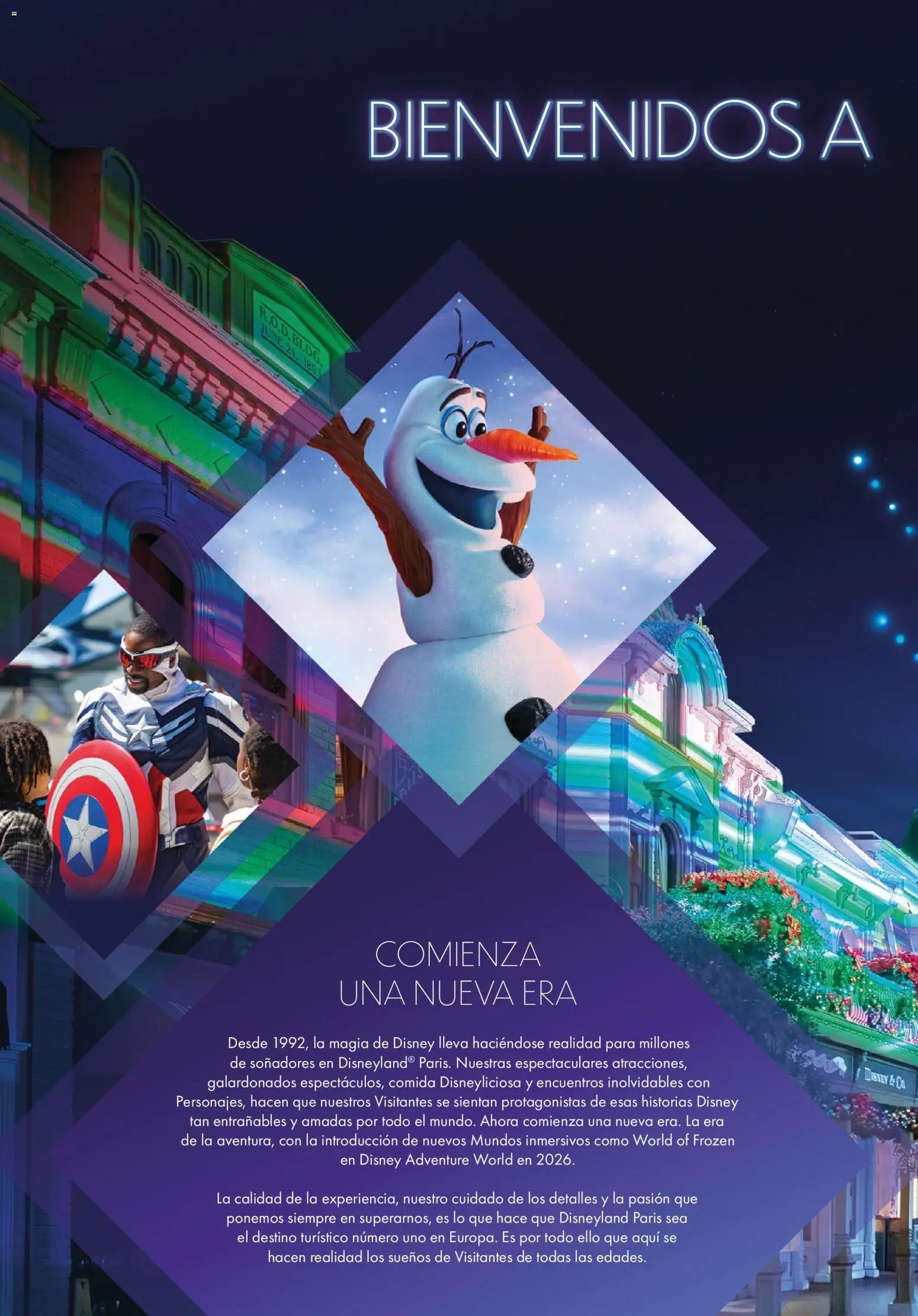 Viajes El Corte Inglés Folleto Disneyland Paris