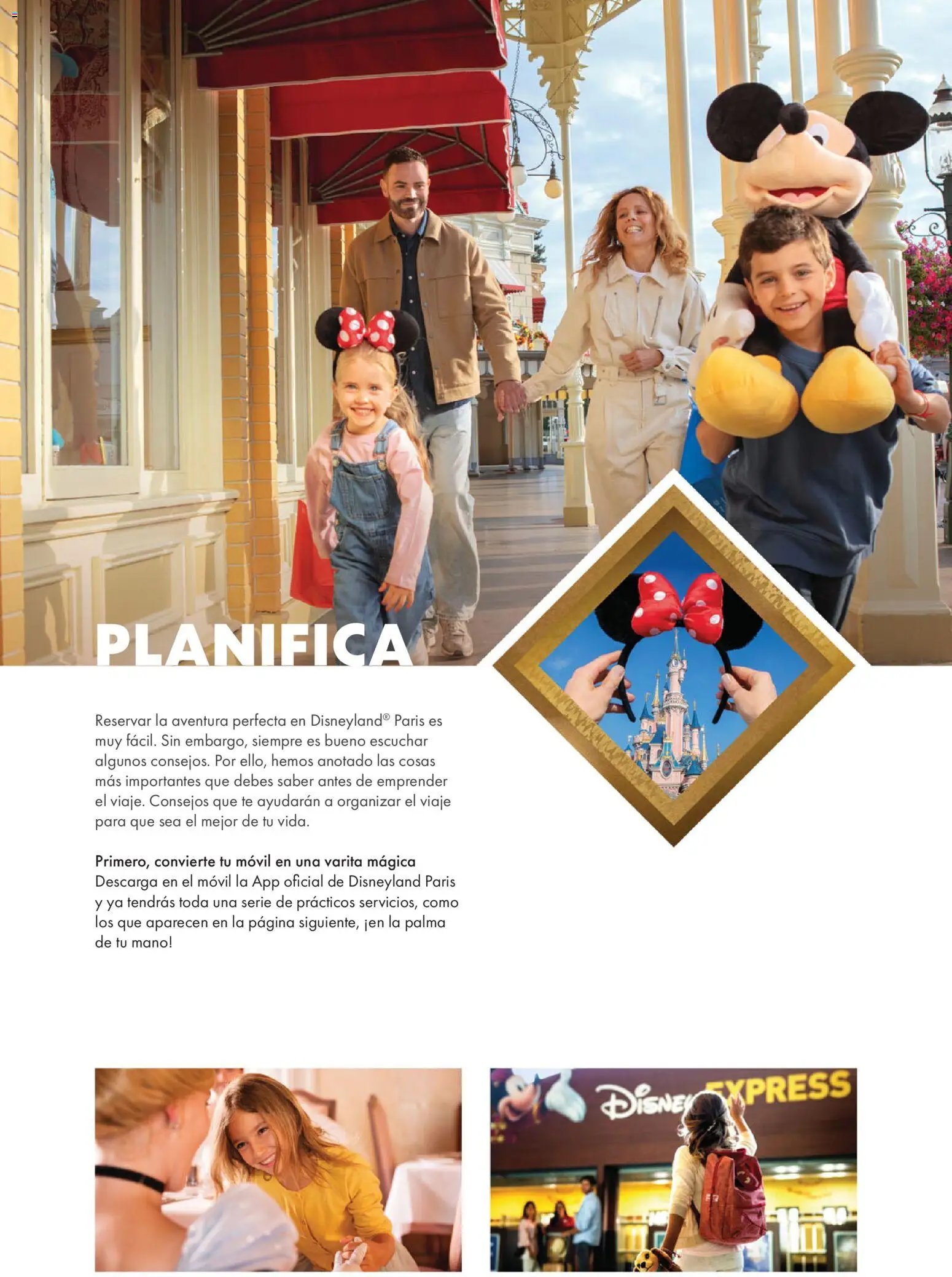Viajes El Corte Inglés Folleto Disneyland Paris